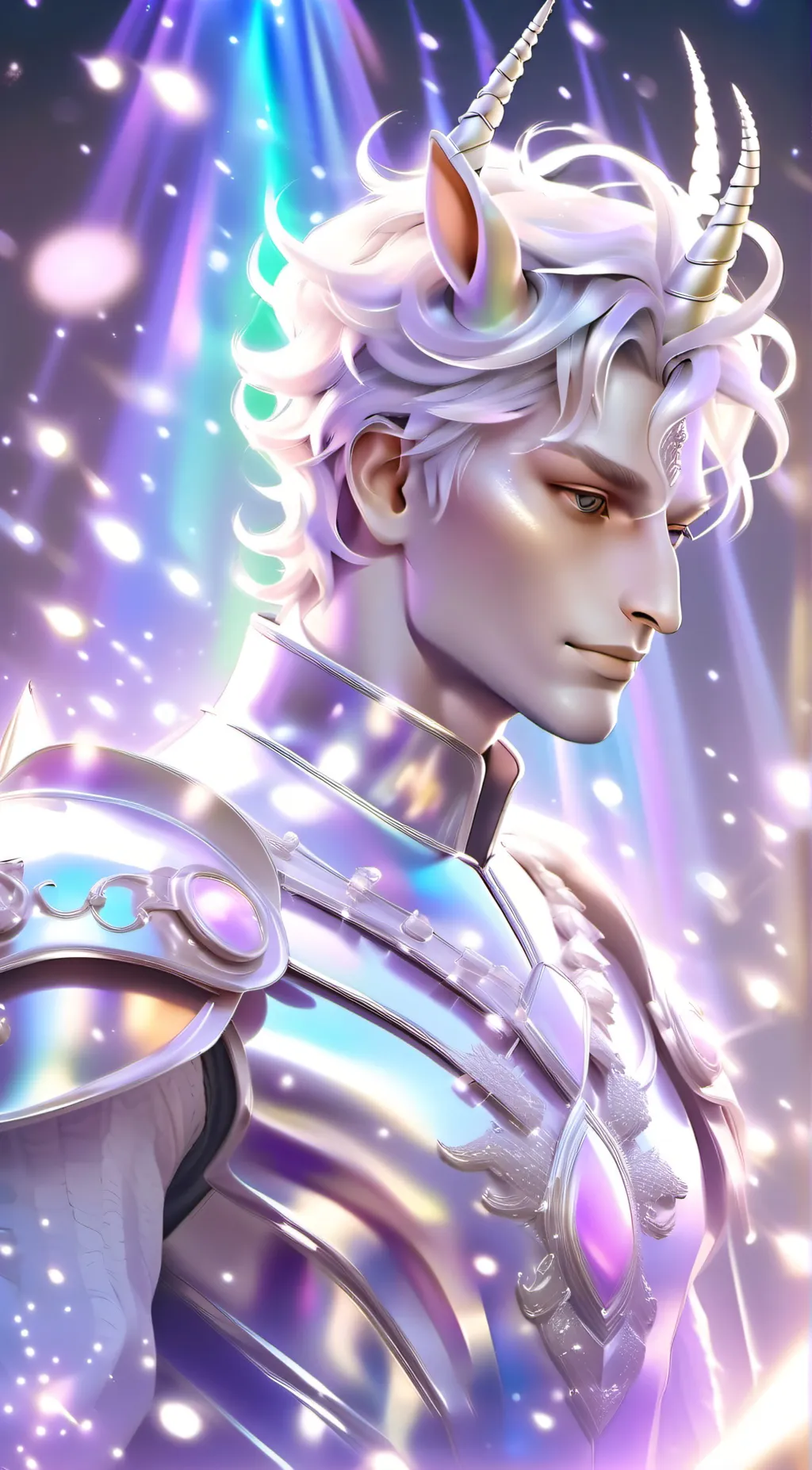 ai character: Unocorn shreck background