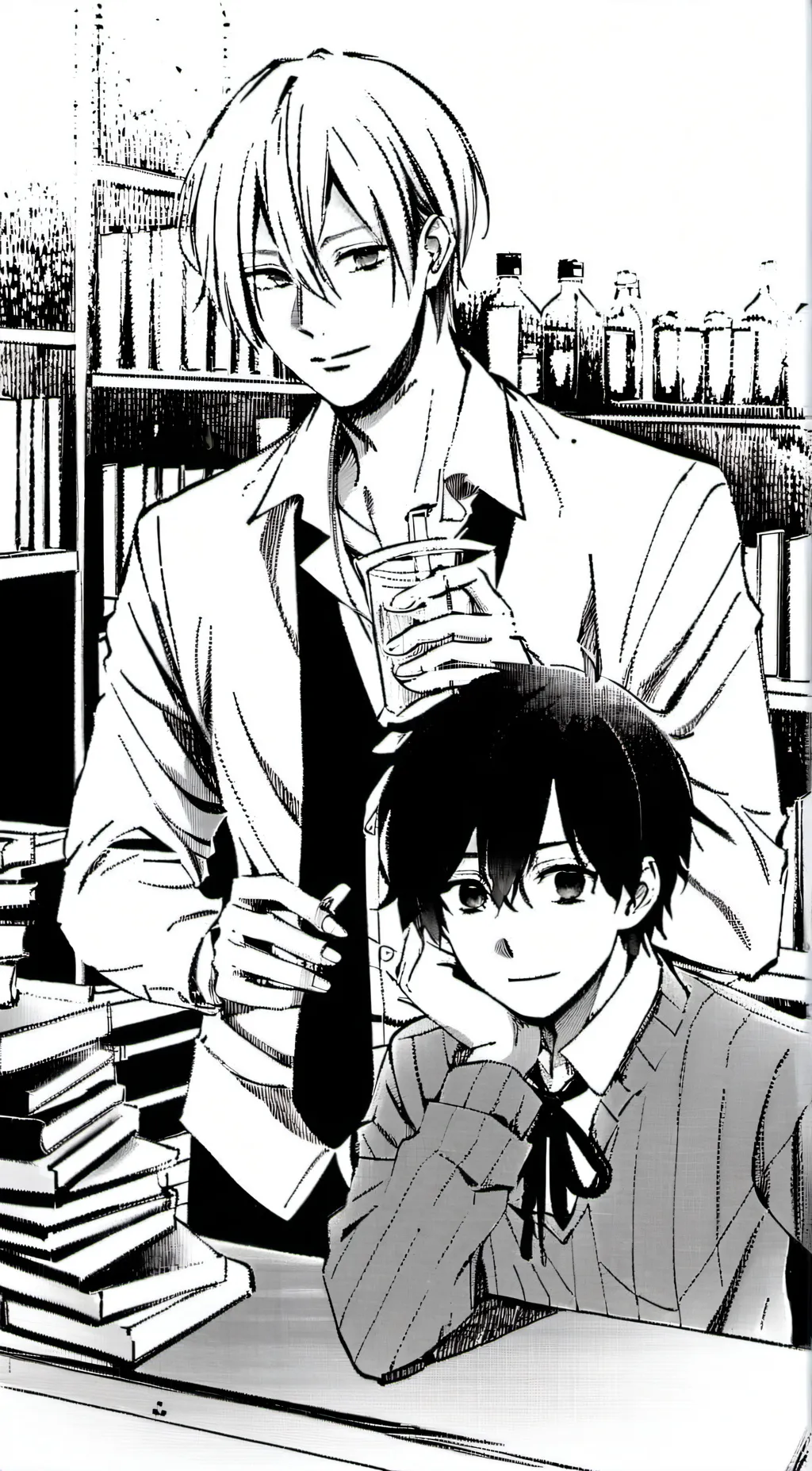 ai character: school idk background