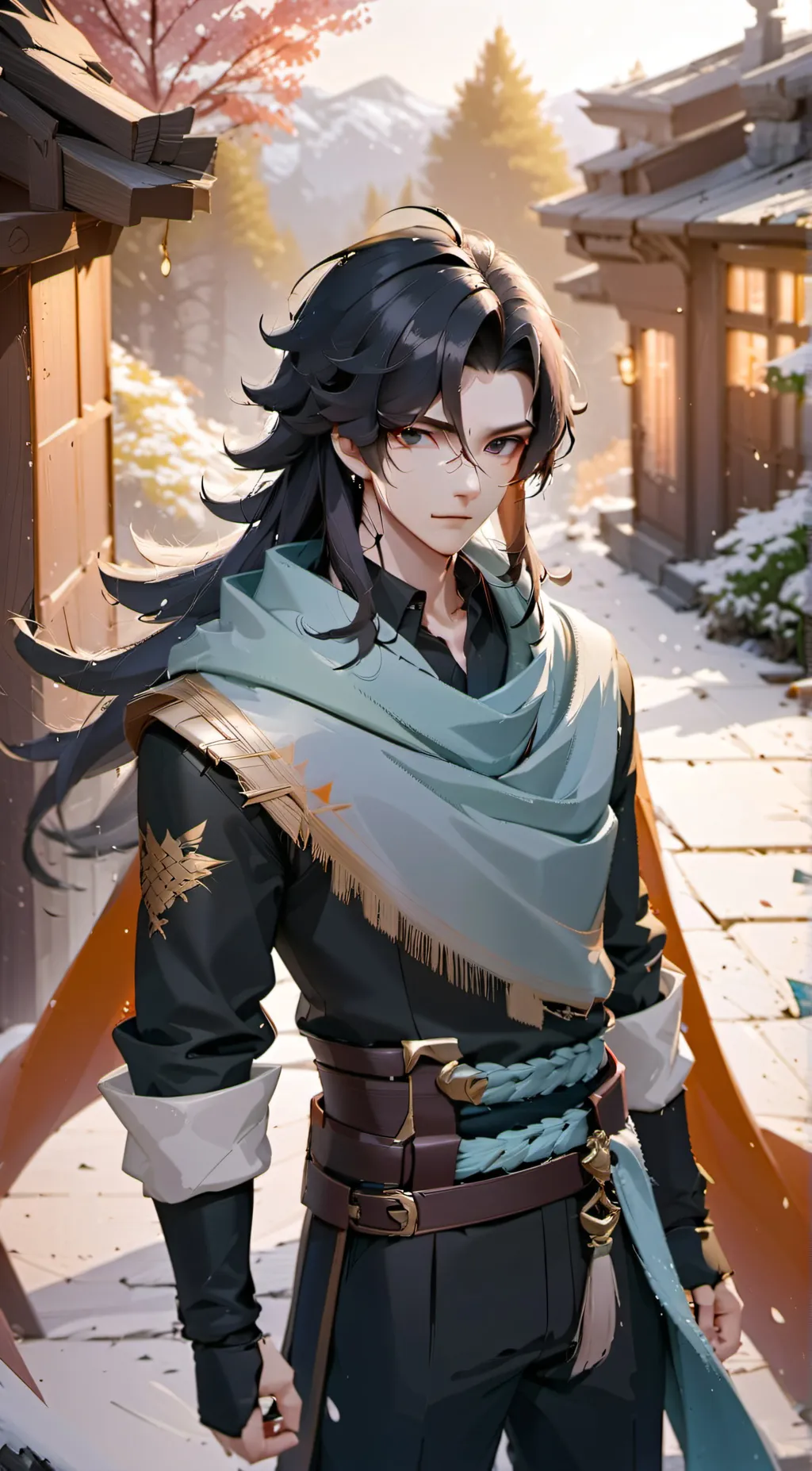 ai character: isaac background