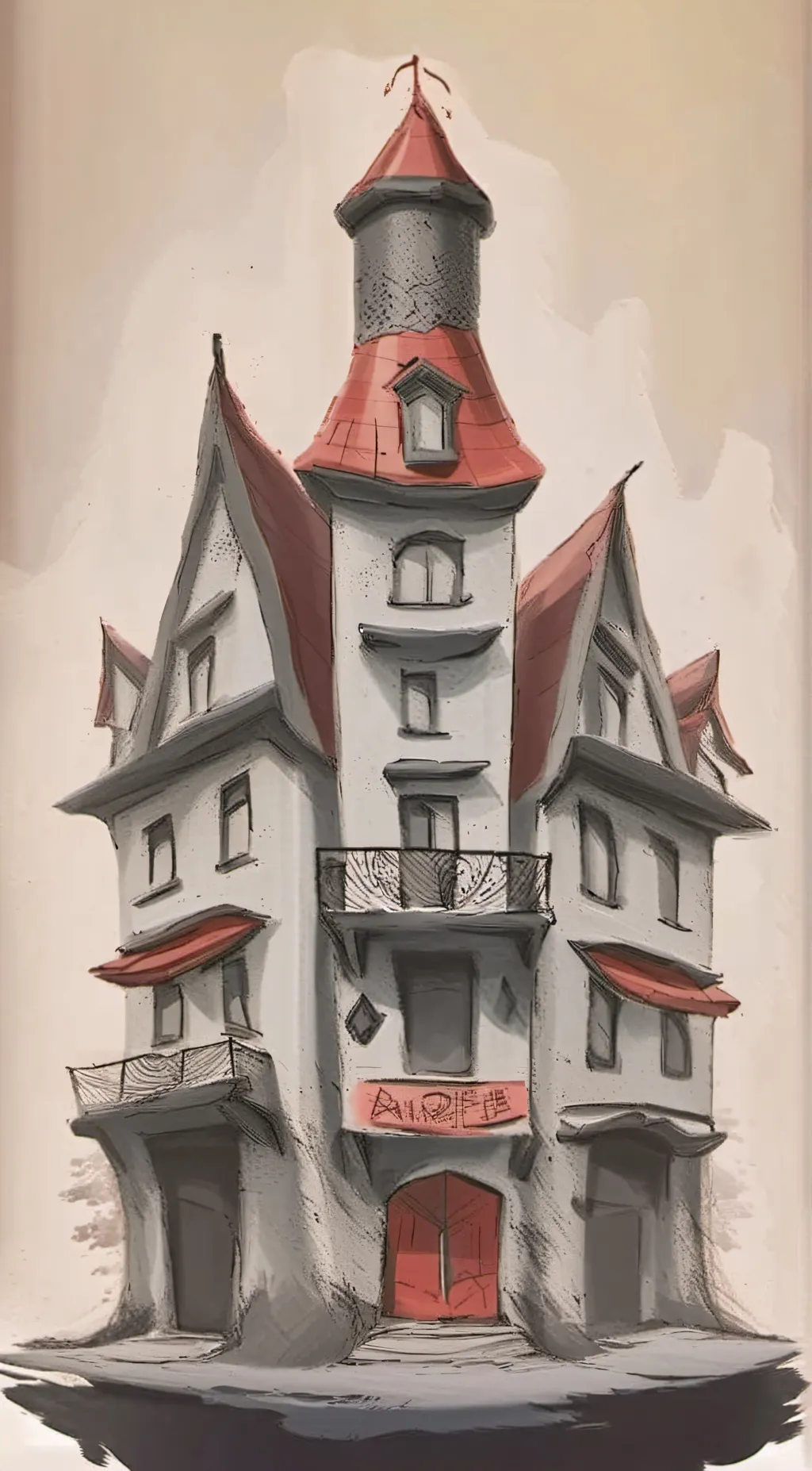 ai character: A few hb meet hh background