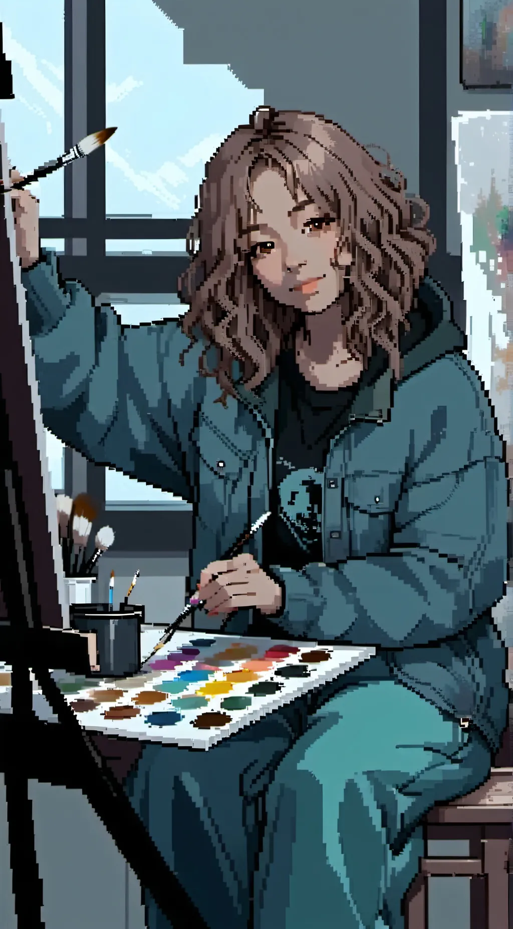 ai character: Iris background