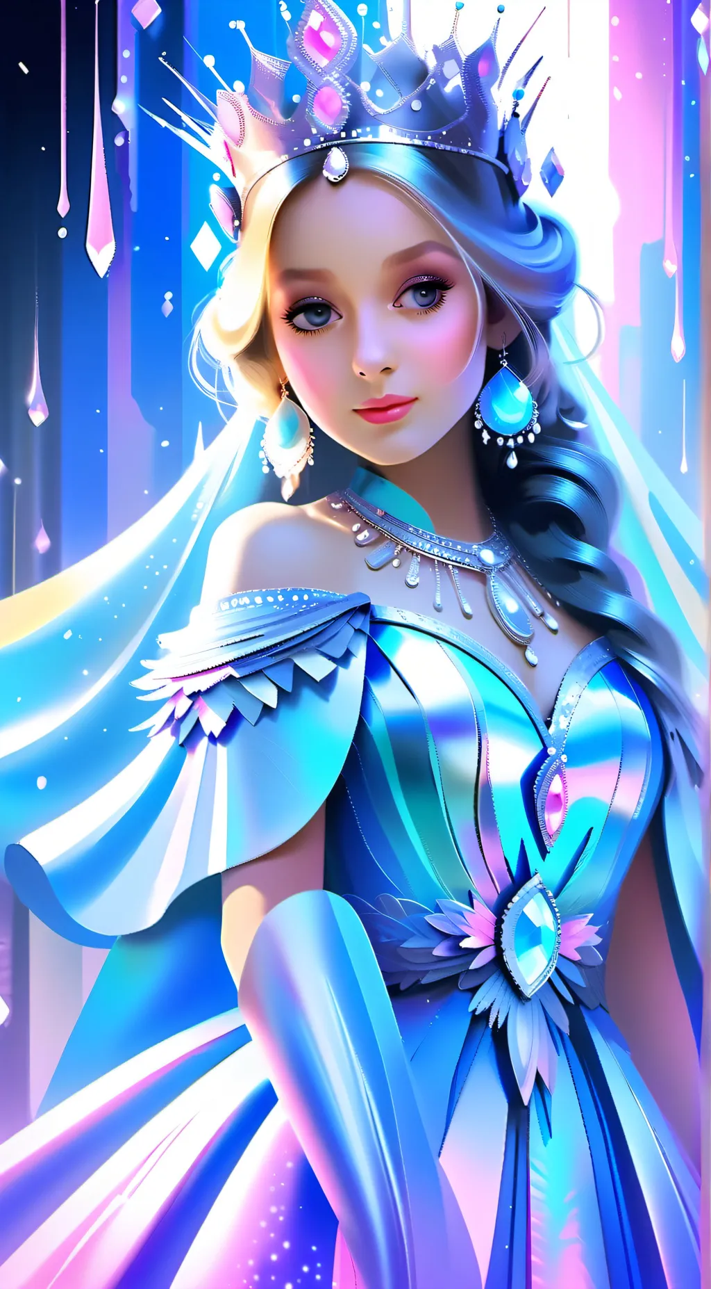 ai character: your queen background