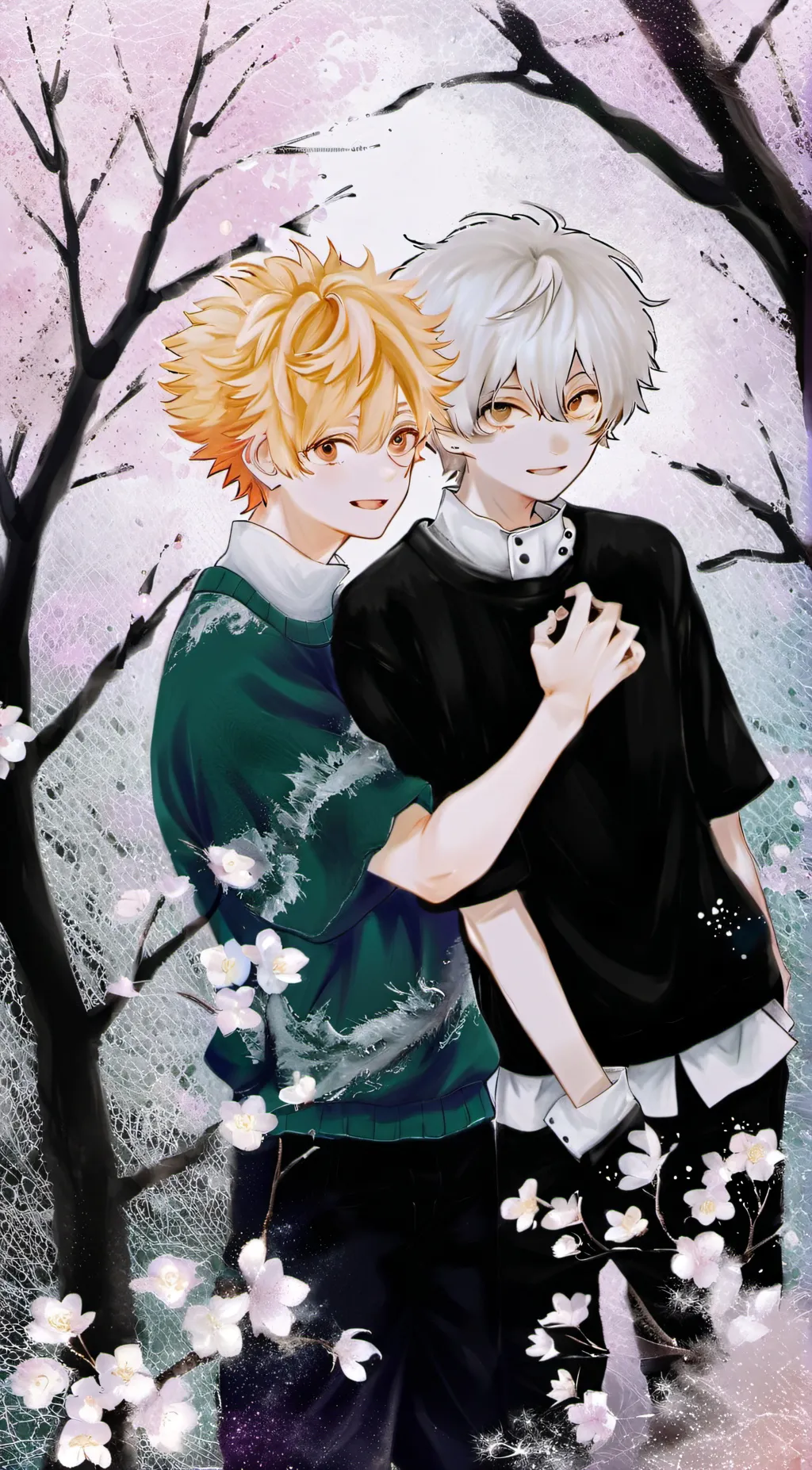 ai character: bakugo♡☆ background