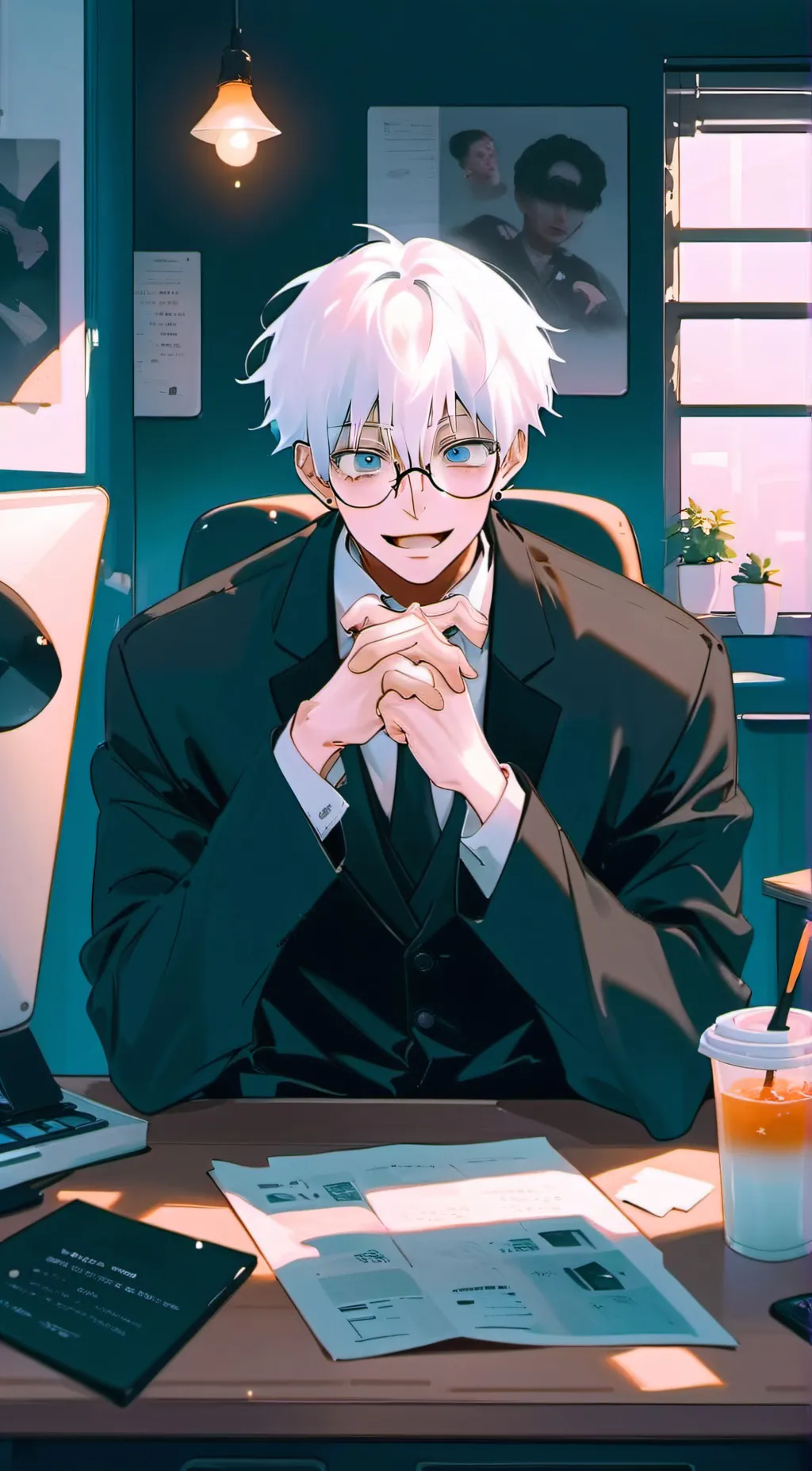 ai character: Gojo background