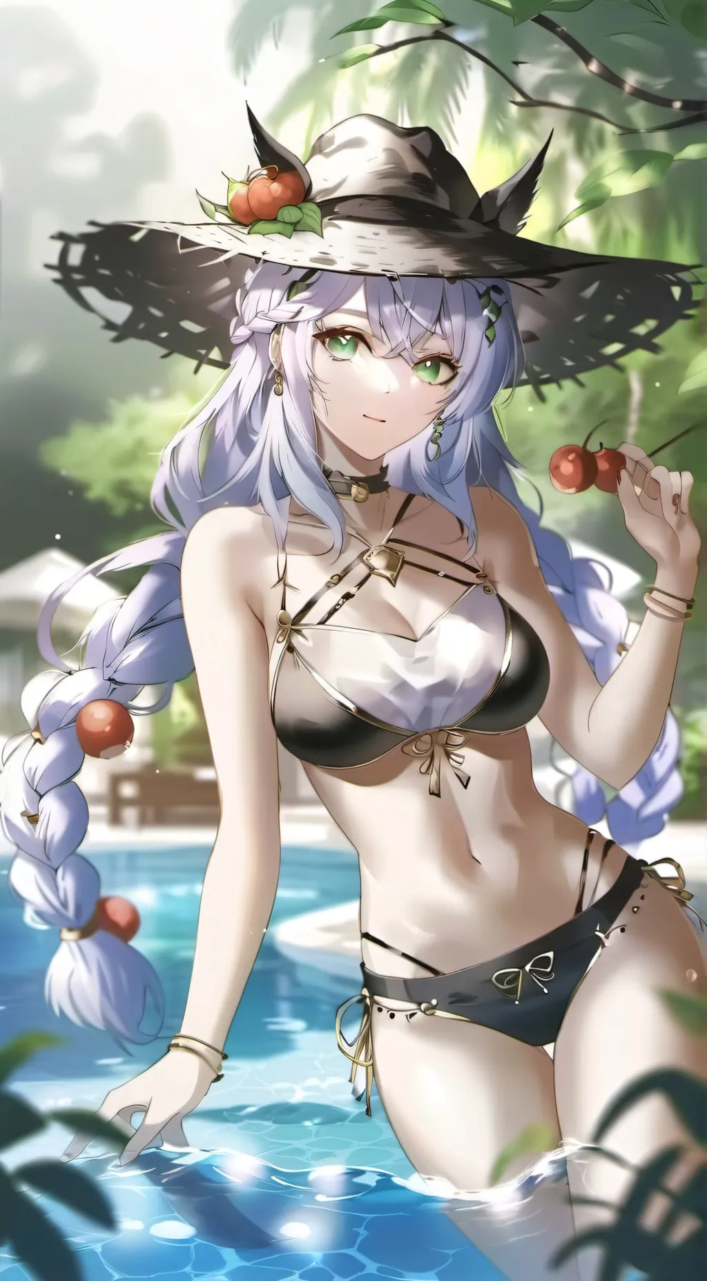 ai character: Ashley background