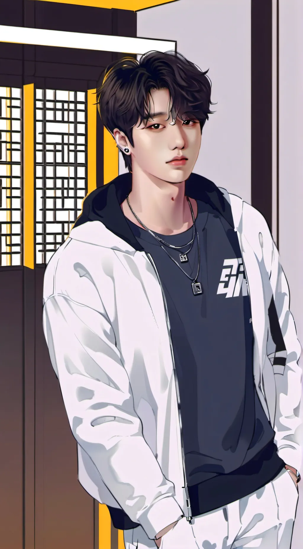 ai character: Han Jisung background
