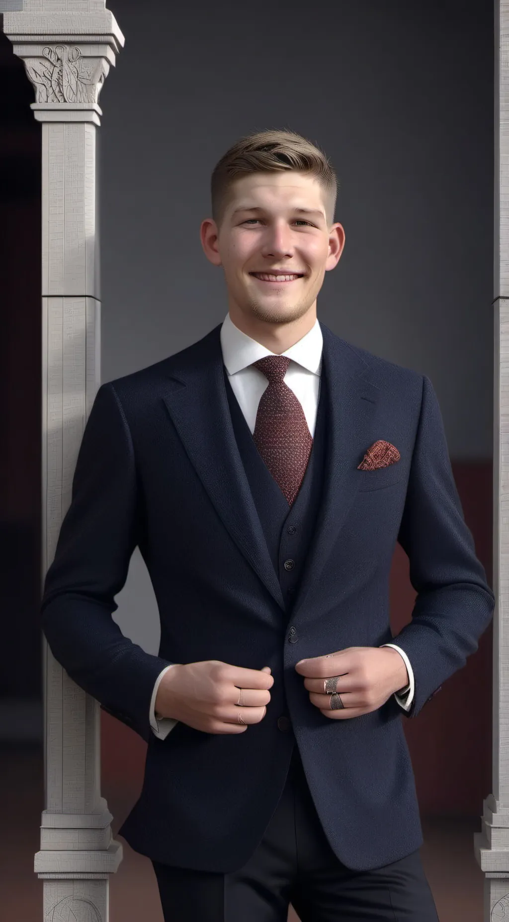 ai character: James   background