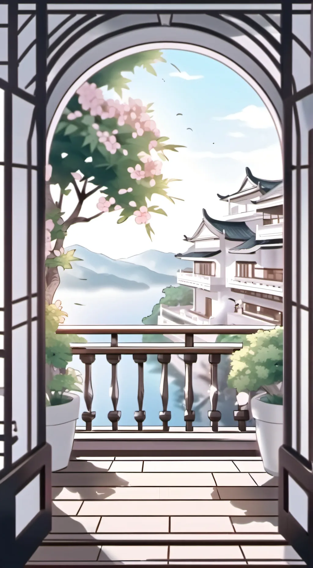 ai character: Kirishima background