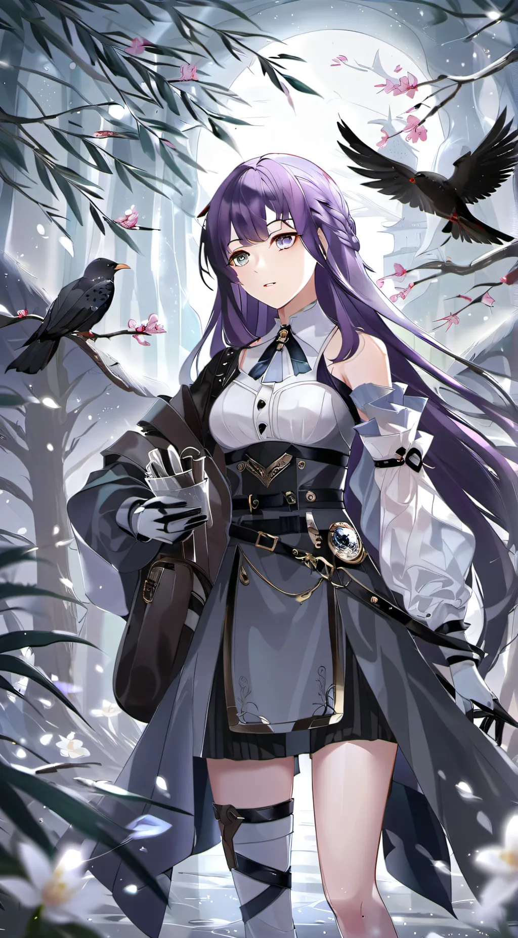 ai character: Demon slayer background