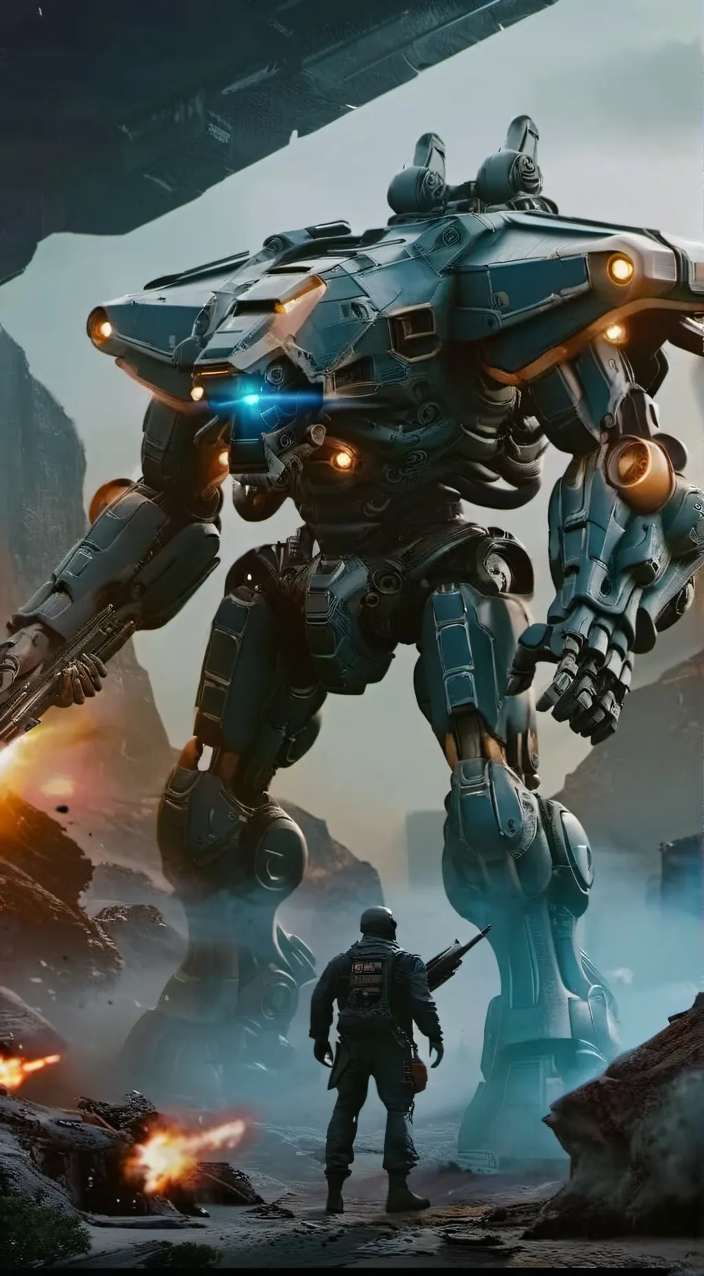 ai character: BT7274 background