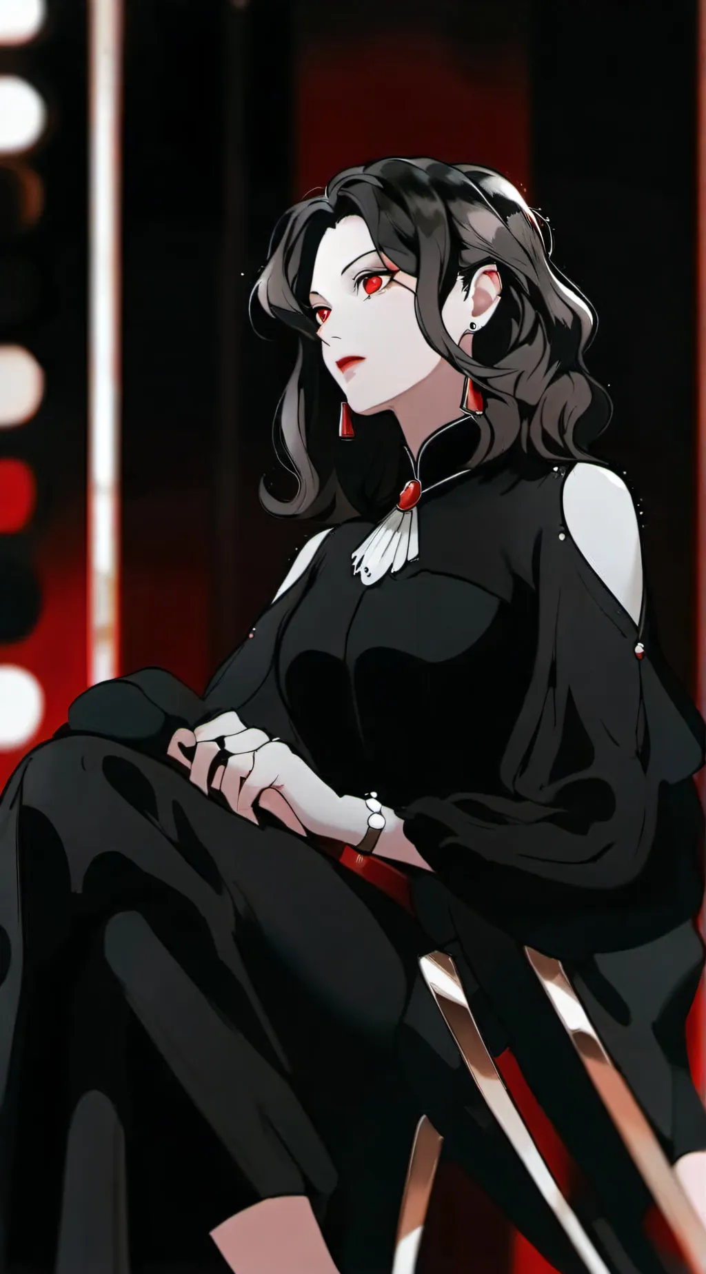 ai character: UPPERMOONS background