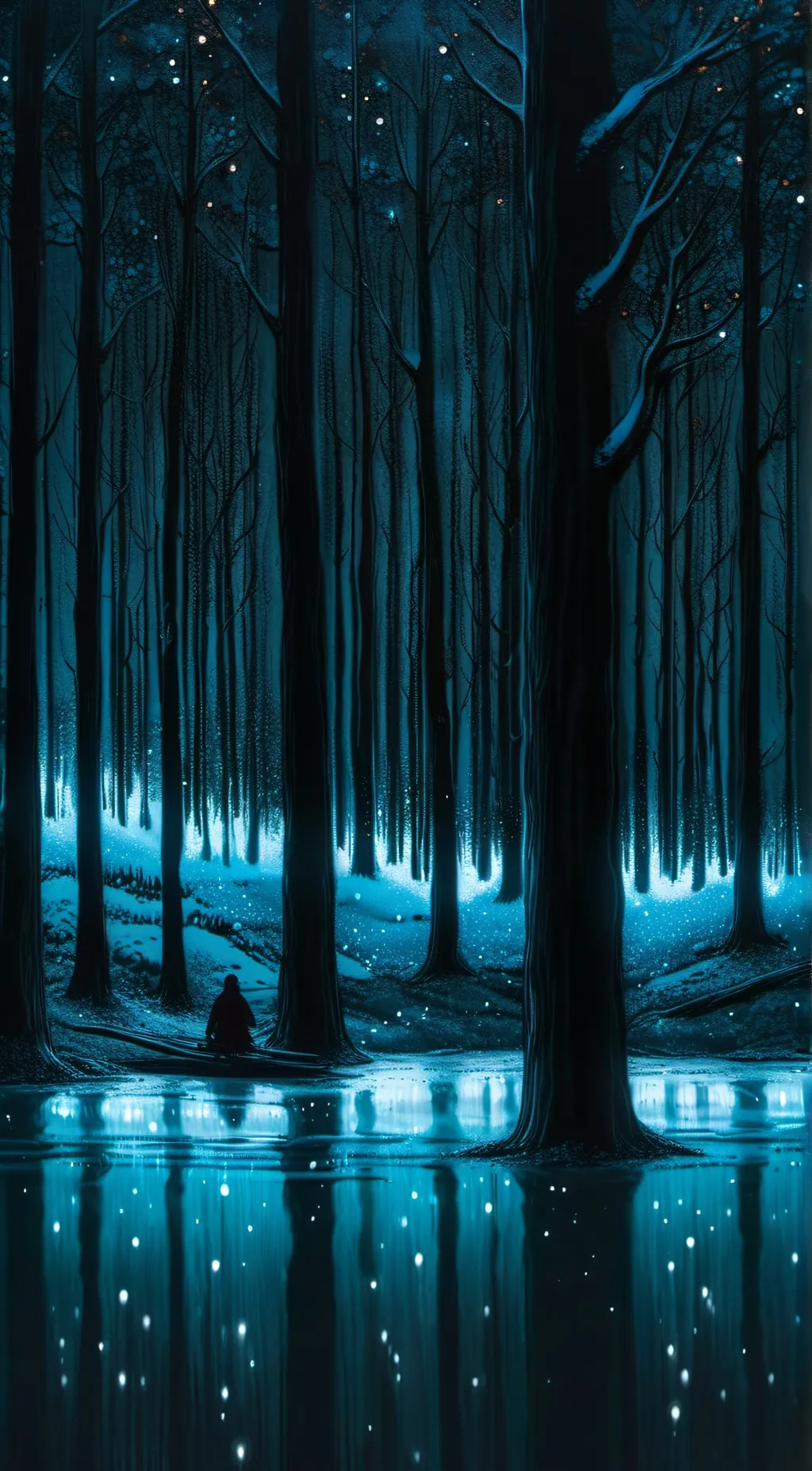 ai character: herobrine family.. background