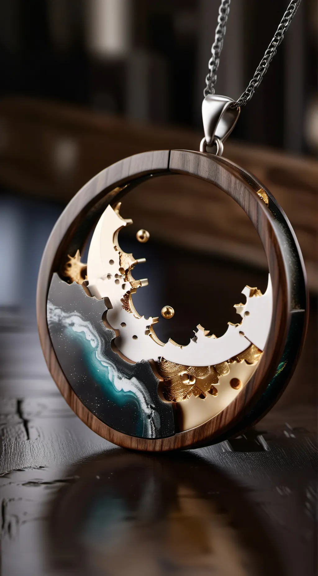 ai character: *insane* moon background