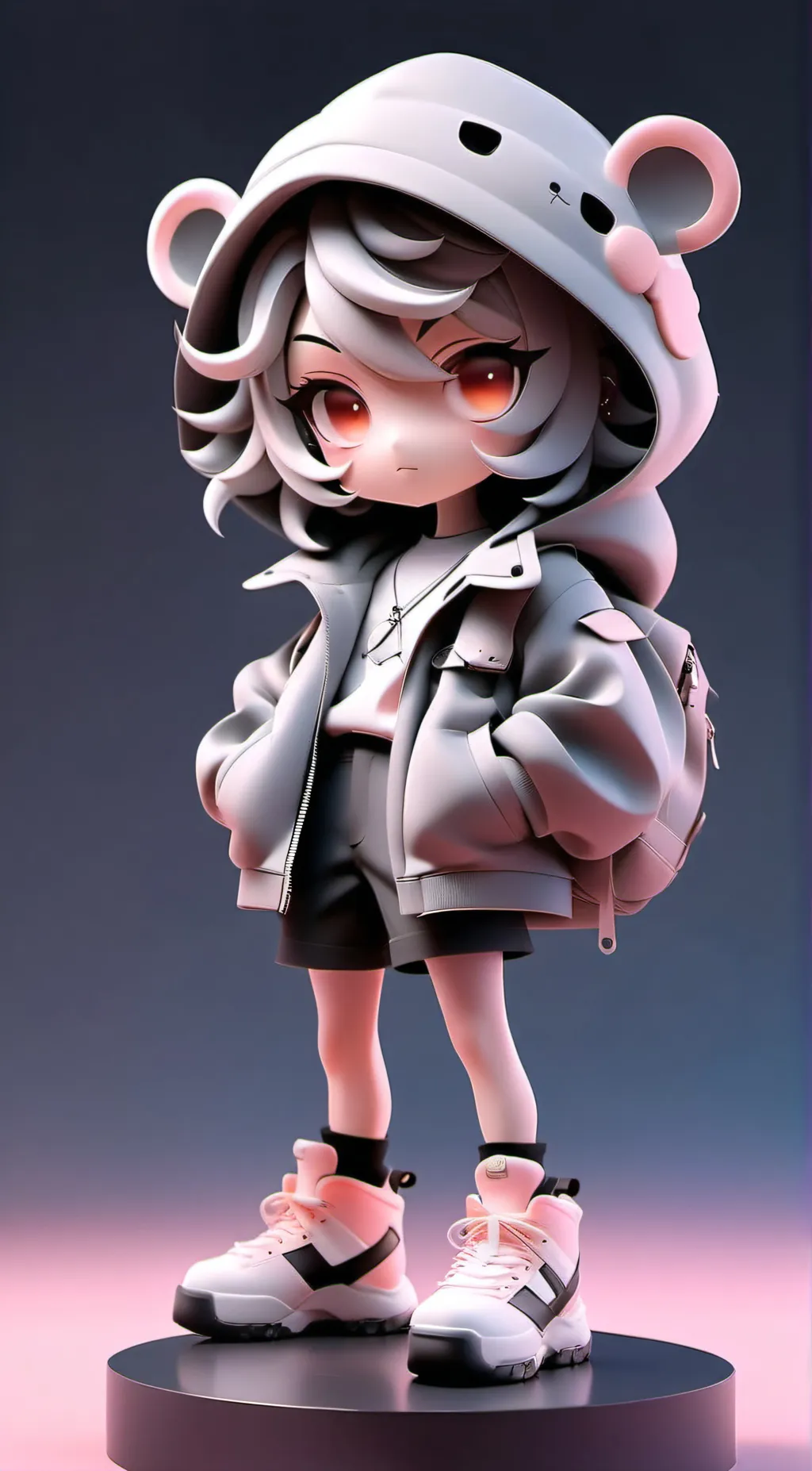 ai character: QNA IN THE COMMS!! background