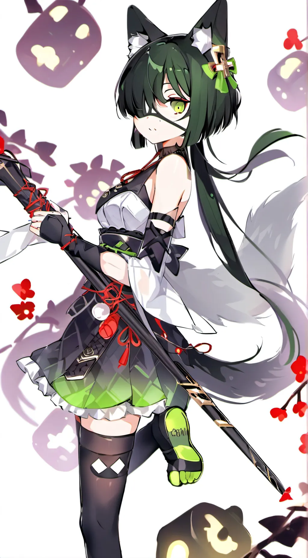 ai character: Zero background