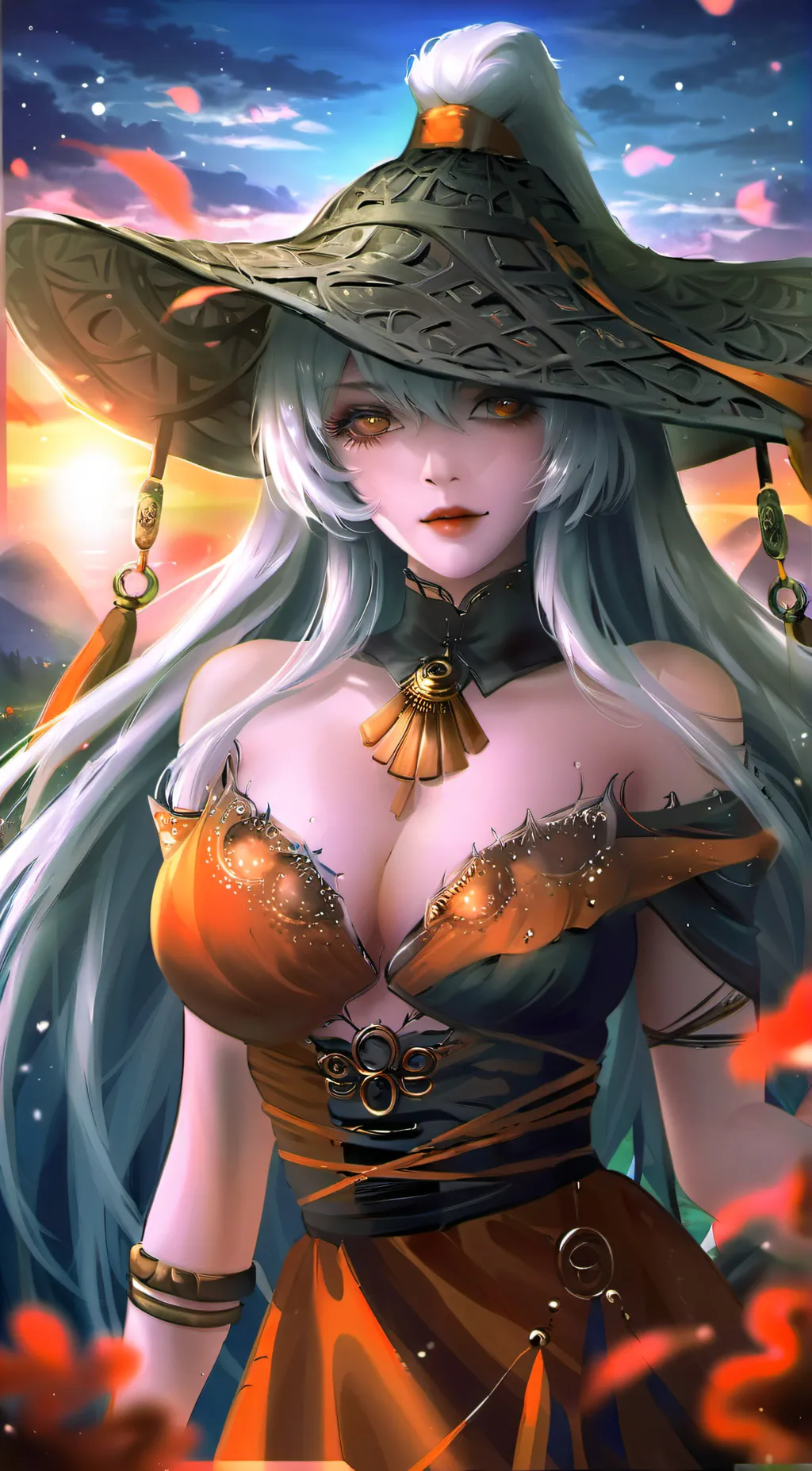 ai character: Scarlett background