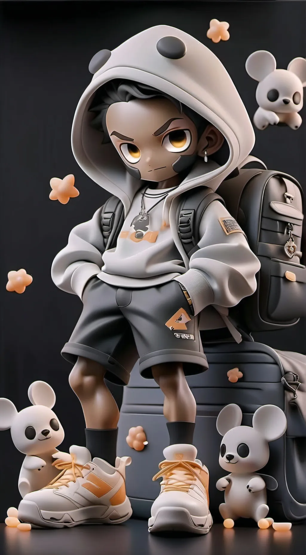 ai character: Jaden background