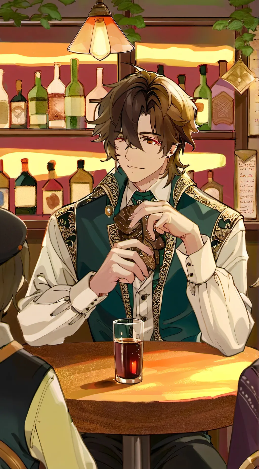 ai character: Gallagher  background