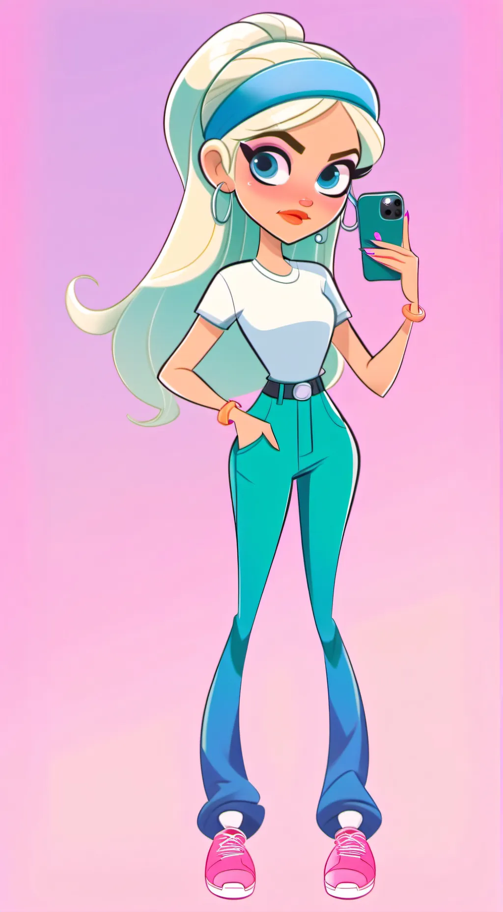 ai character: Uppermoons  background