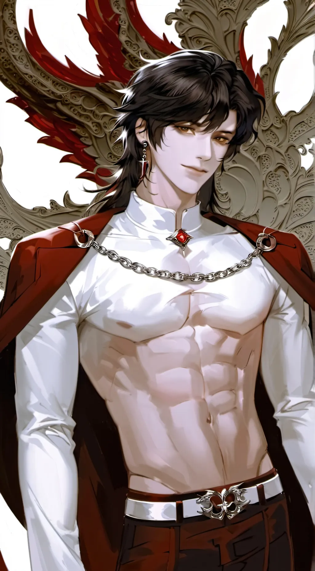 ai character: Leo background