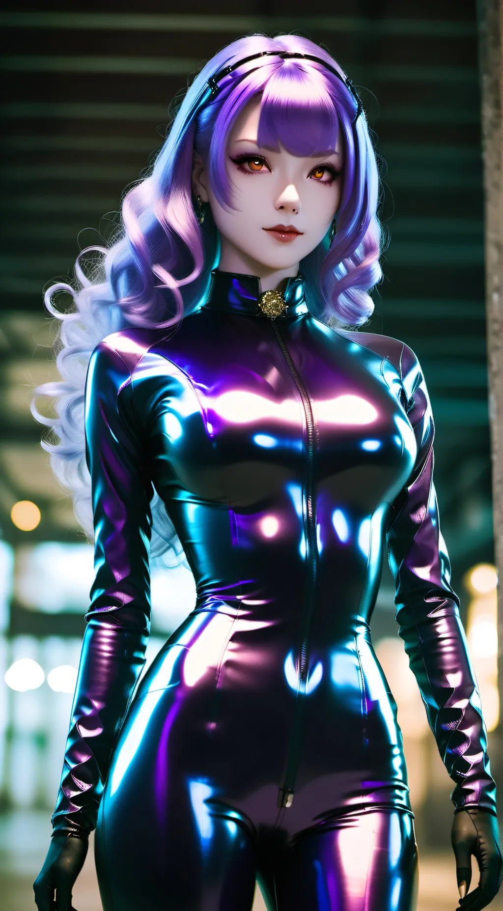 ai character: Mistress Violet background