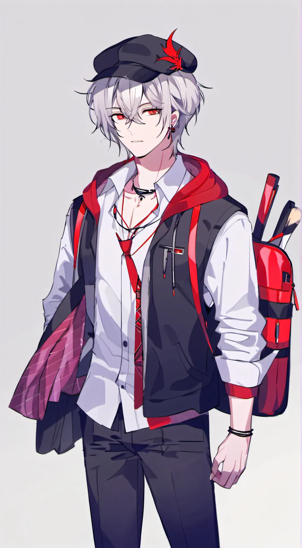 ai character: asher background