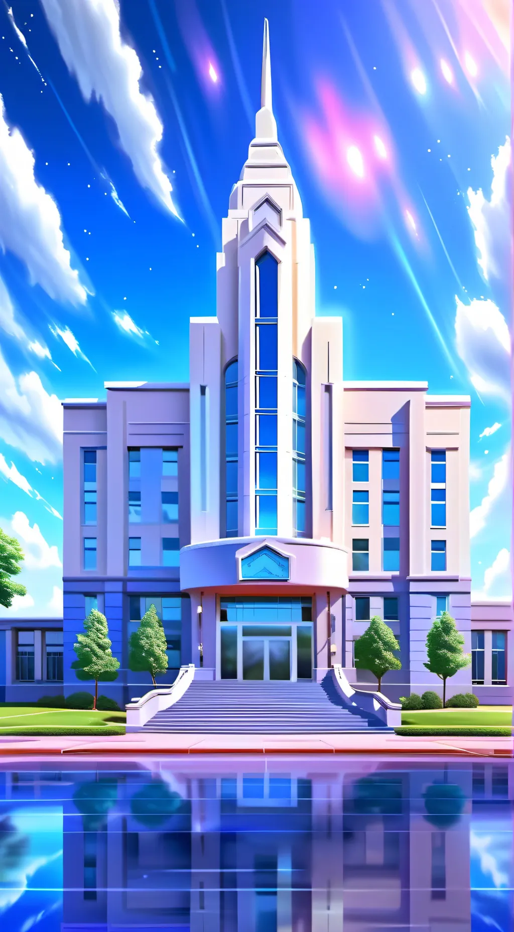 ai character: HB SCHOOL 🏫  background