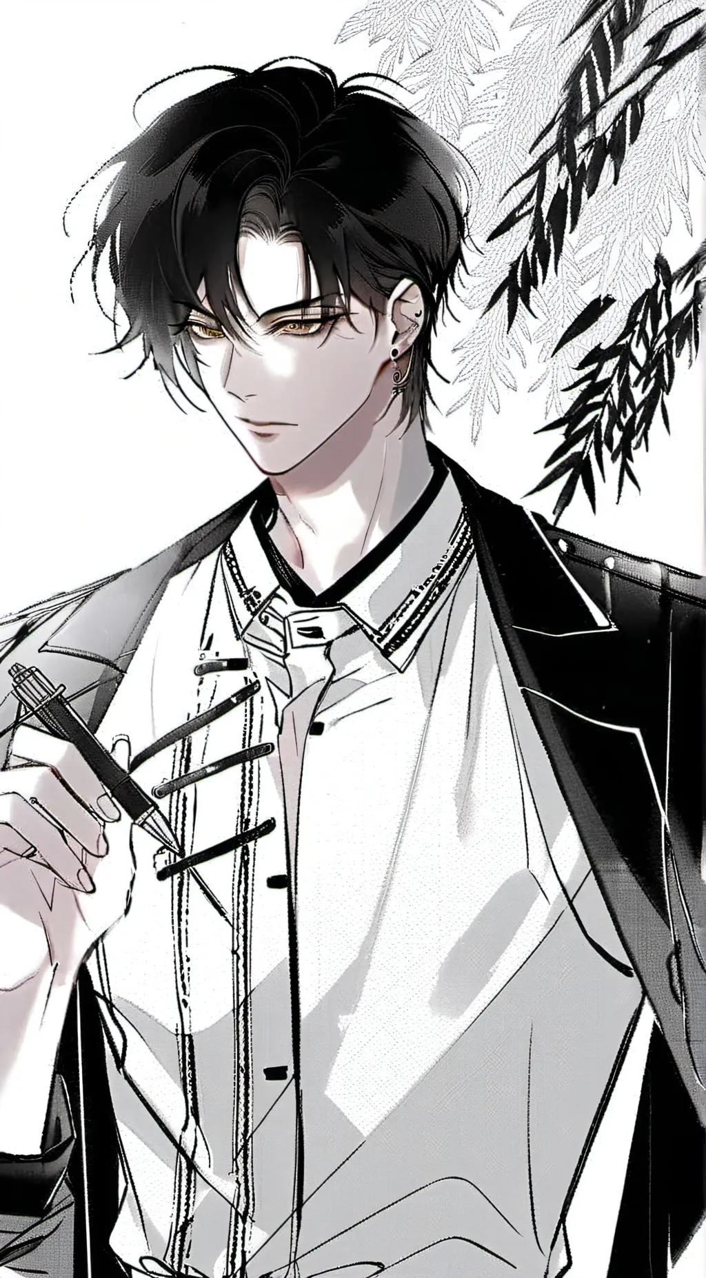 ai character: •Lucas• background