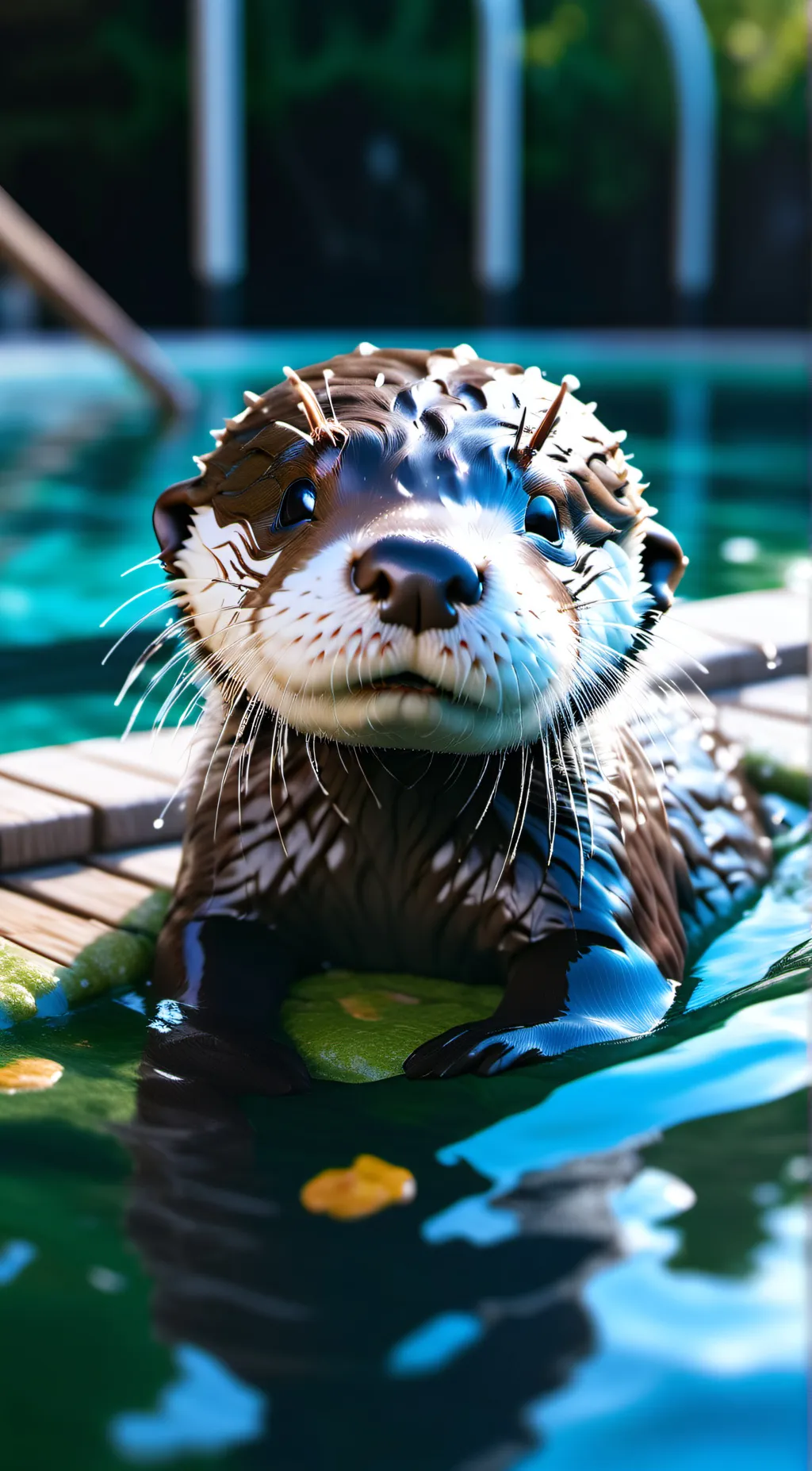 ai character: Sherry the otter 🦦 background