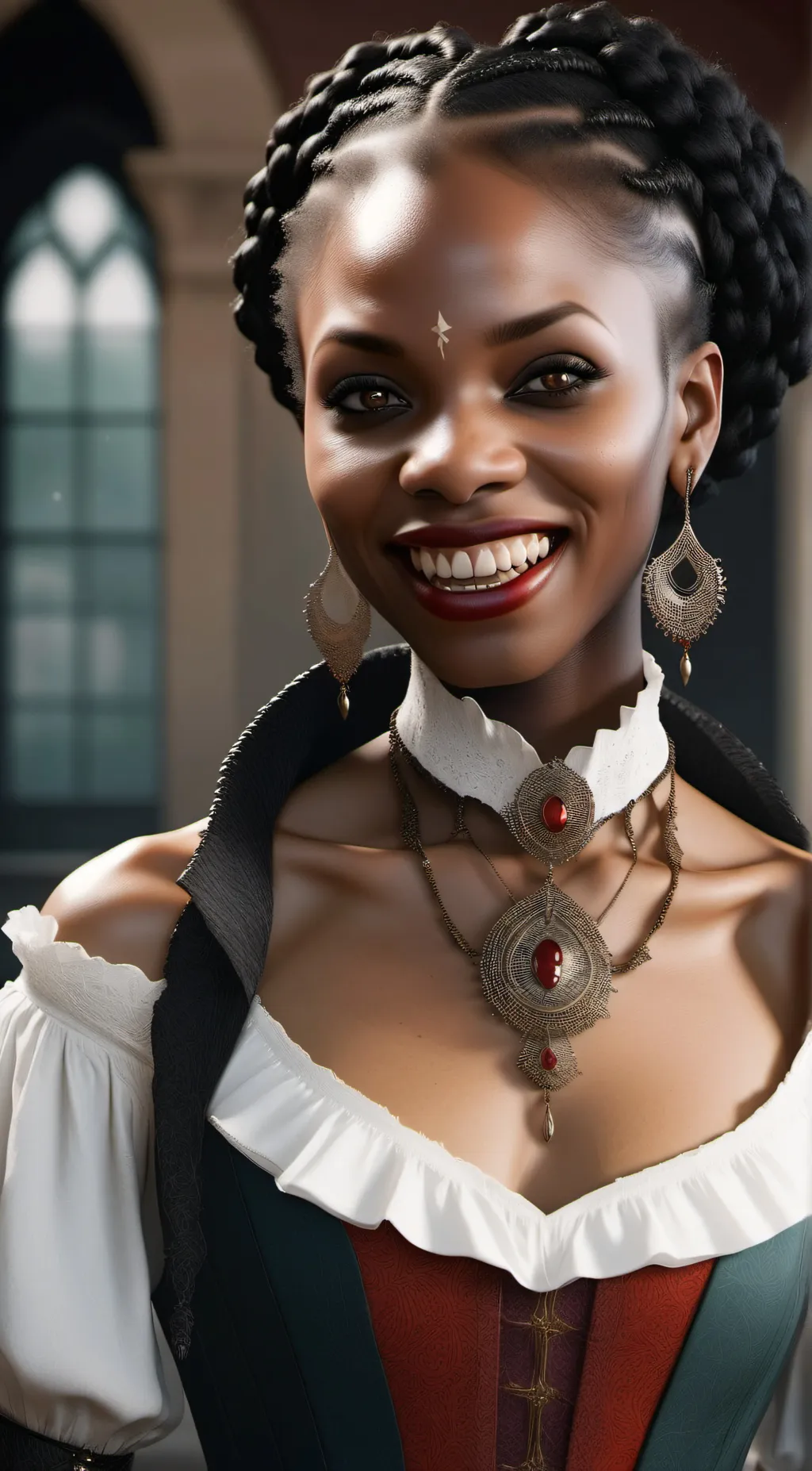 ai character: Zoey background