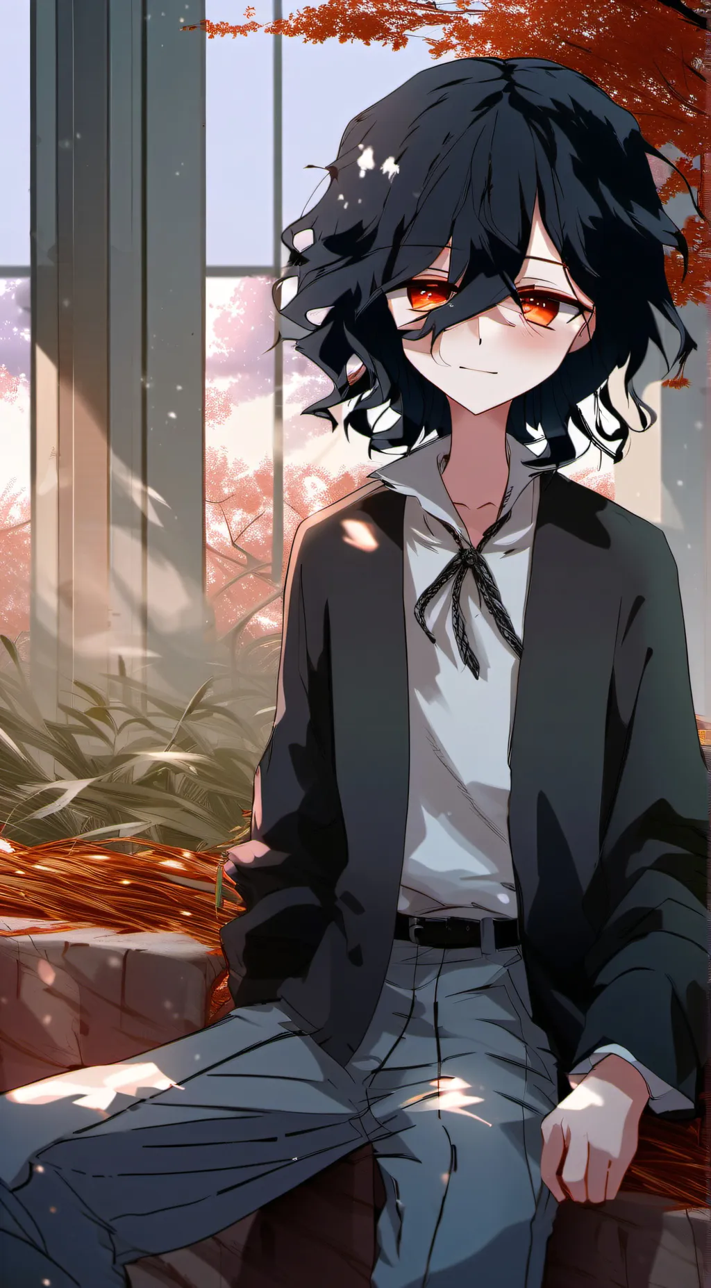 ai character: Aurora background