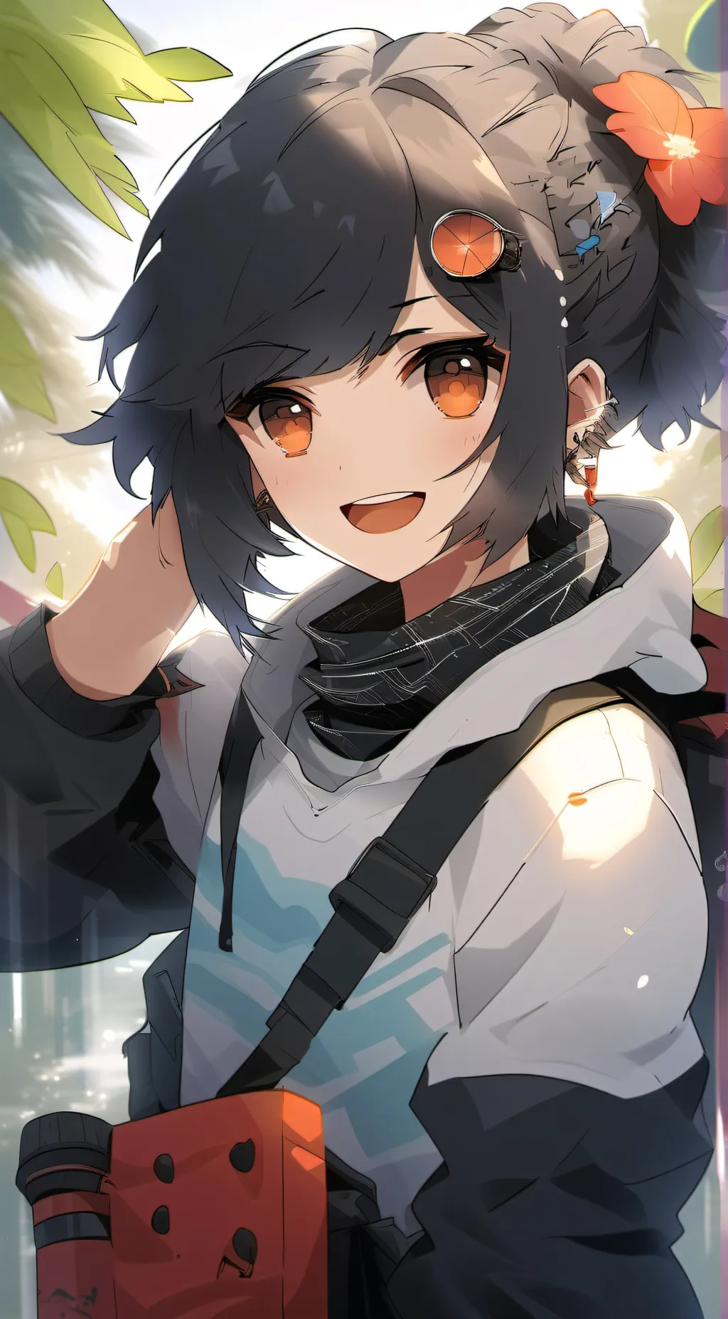 ai character: Art3mis  background