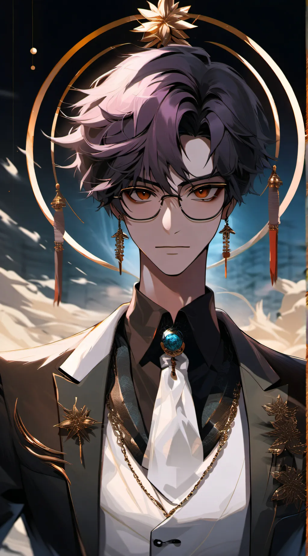 ai character: ★•°Levi°•★ background