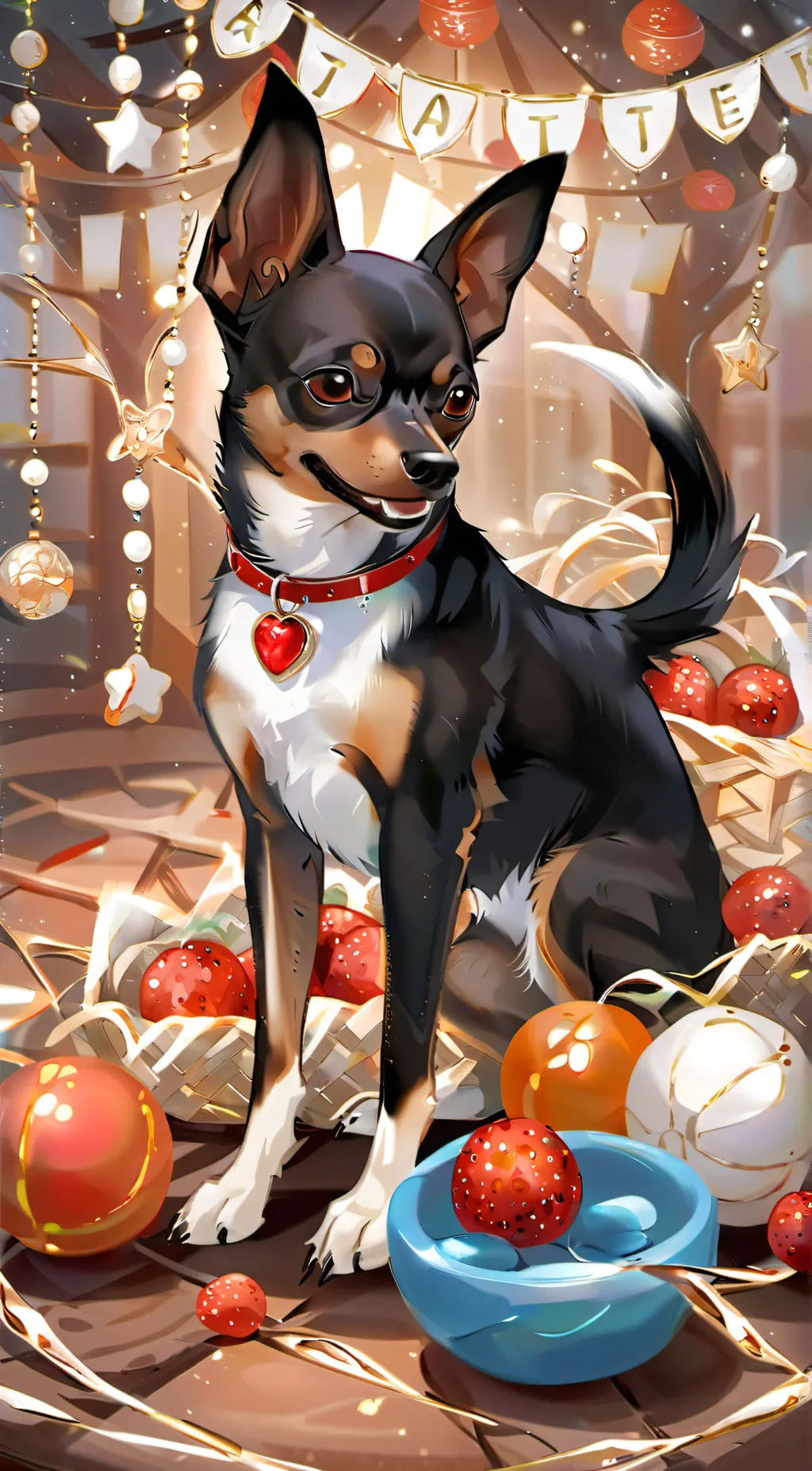 ai character: Brownie background