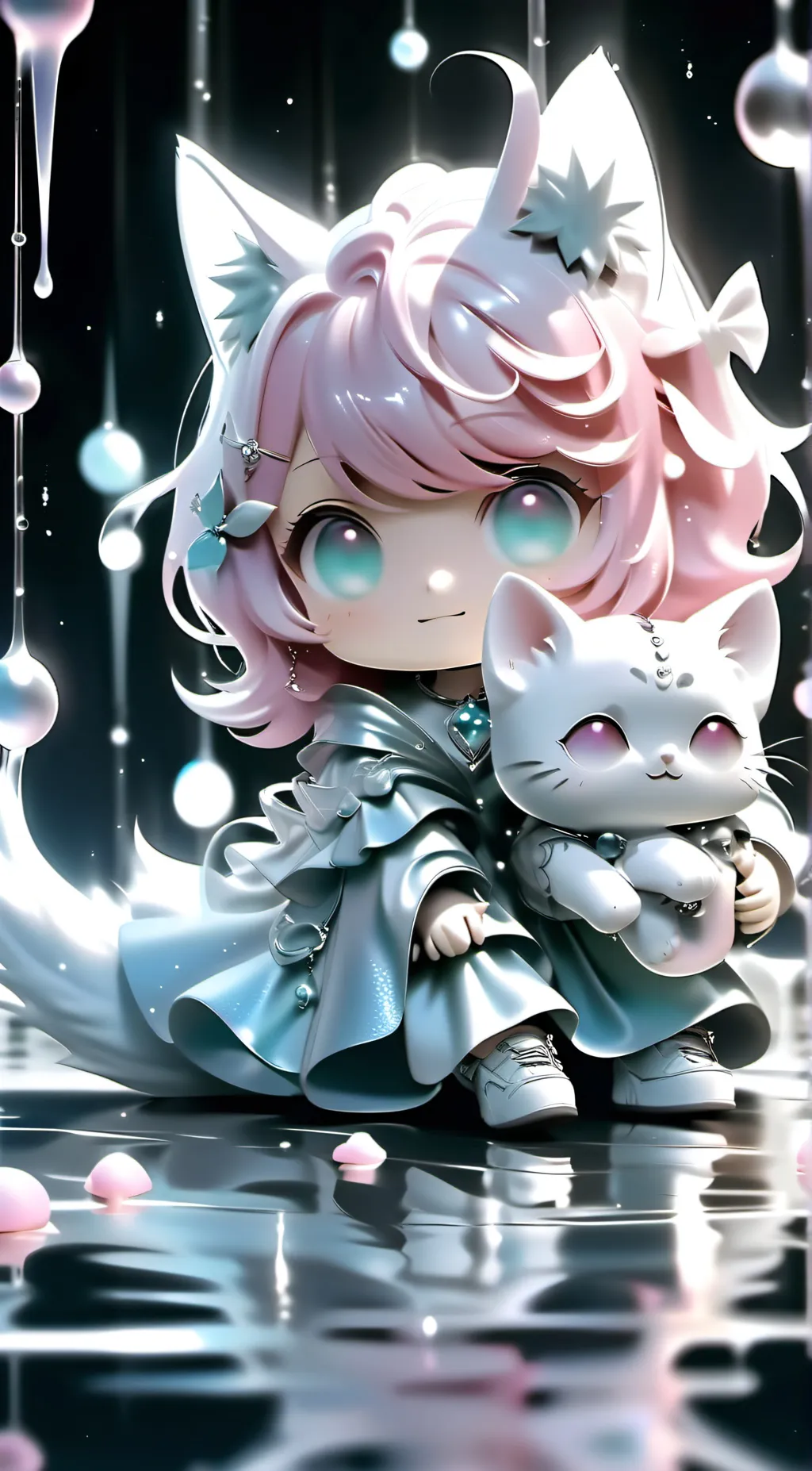 ai character: Bean background