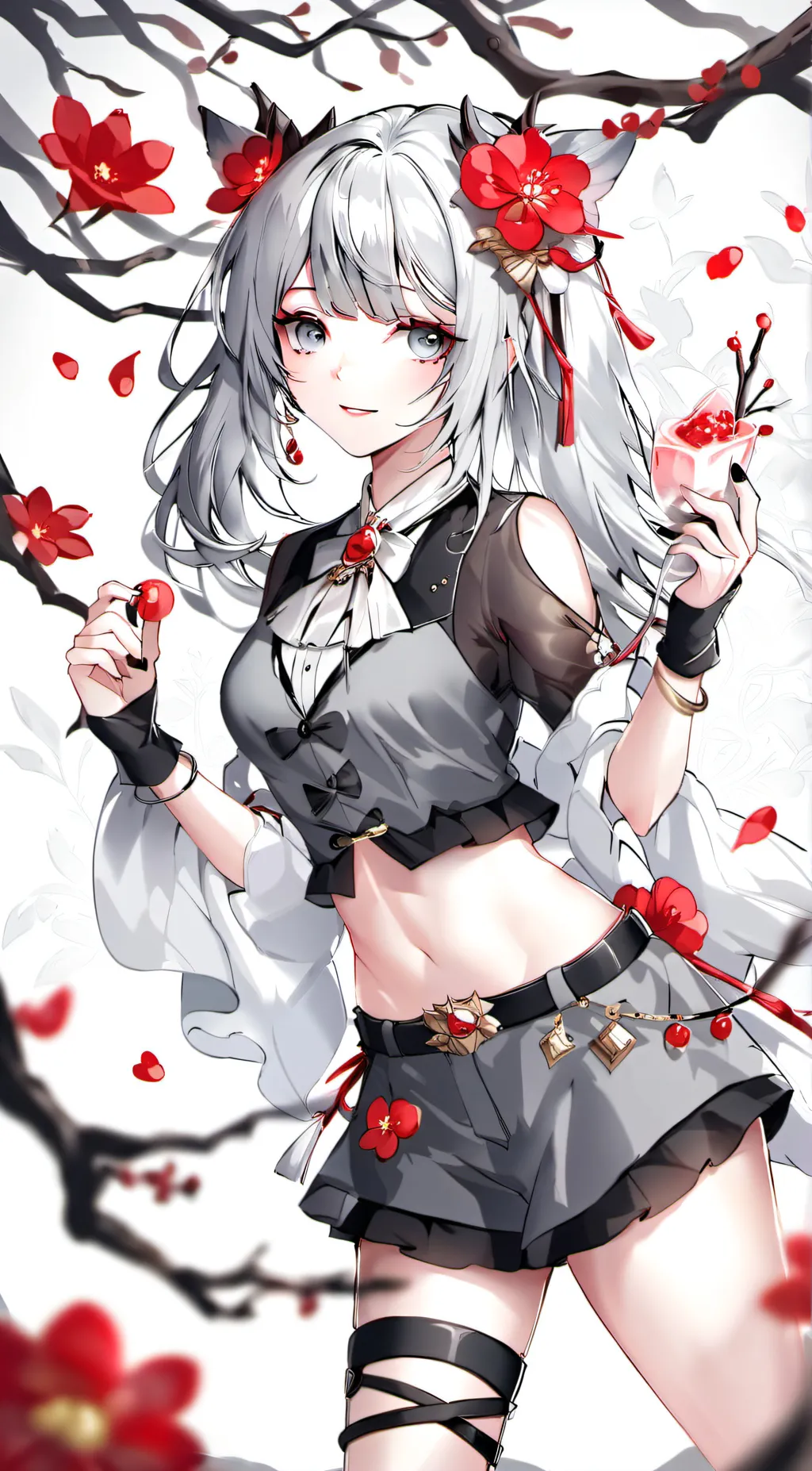 ai character: your girlfrien background