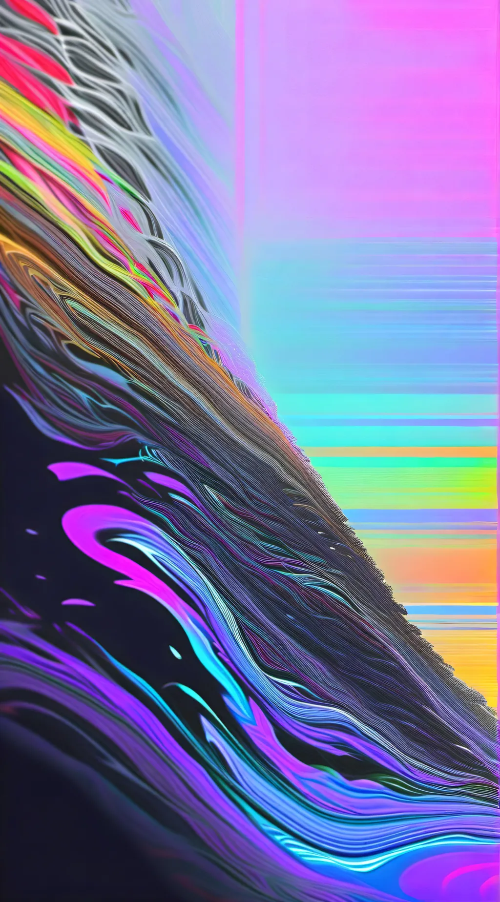 ai character: bluey horror AU background