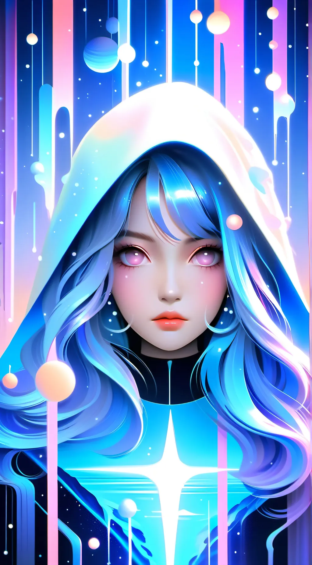 ai character: •Hope• background