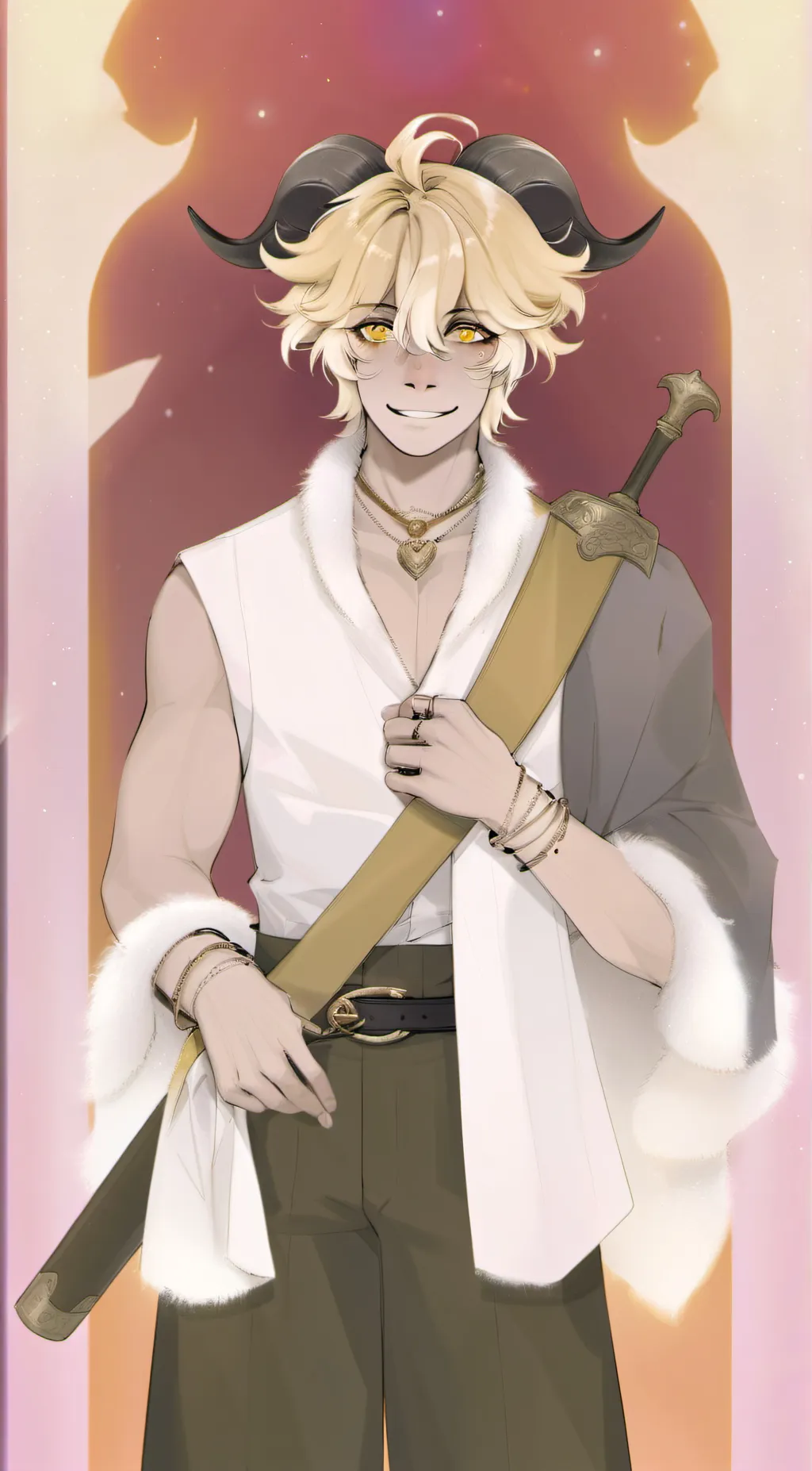 ai character: PrinceZam  background