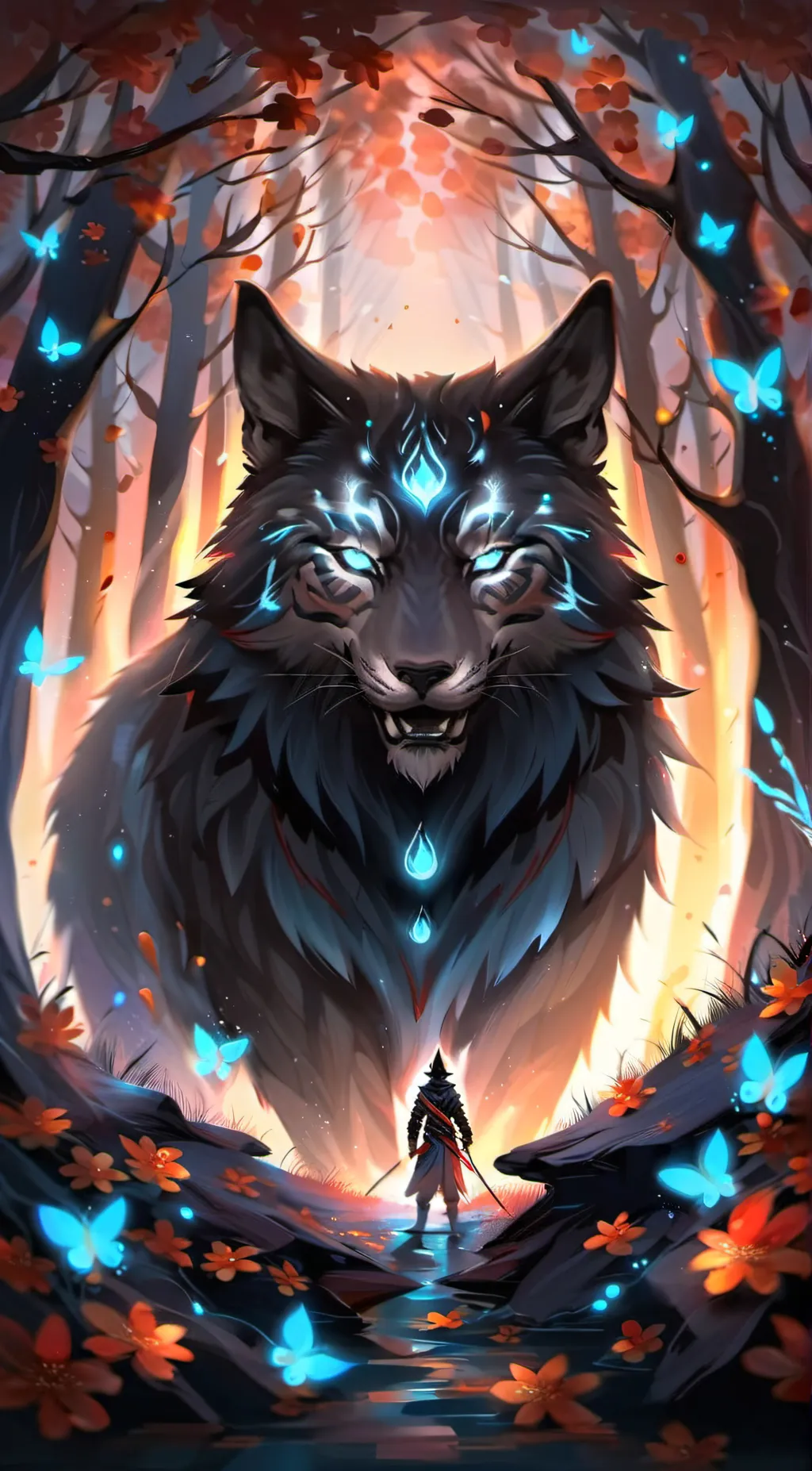 ai character: Spark background