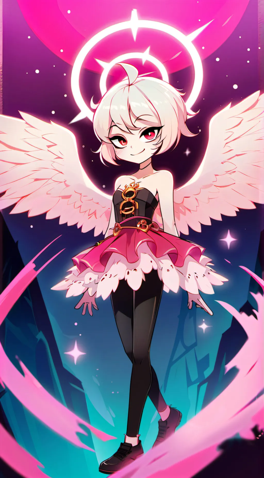 ai character: Angel dust background