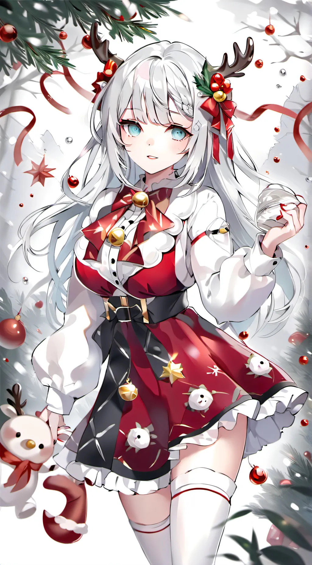 ai character: Christina  background