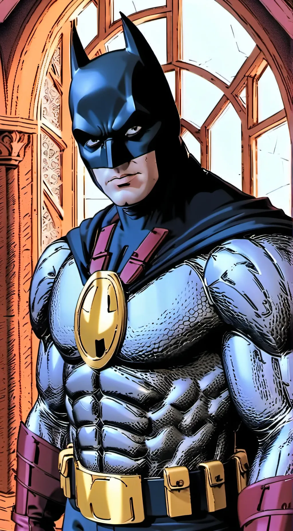 ai character: Batman background