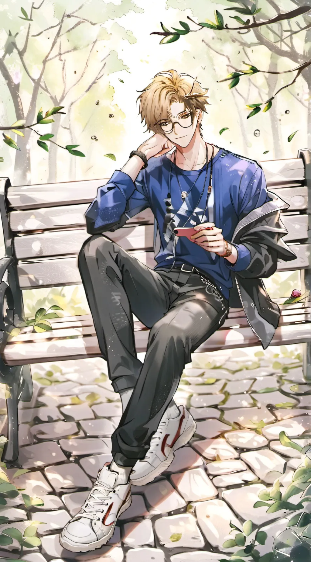 ai character: David  background