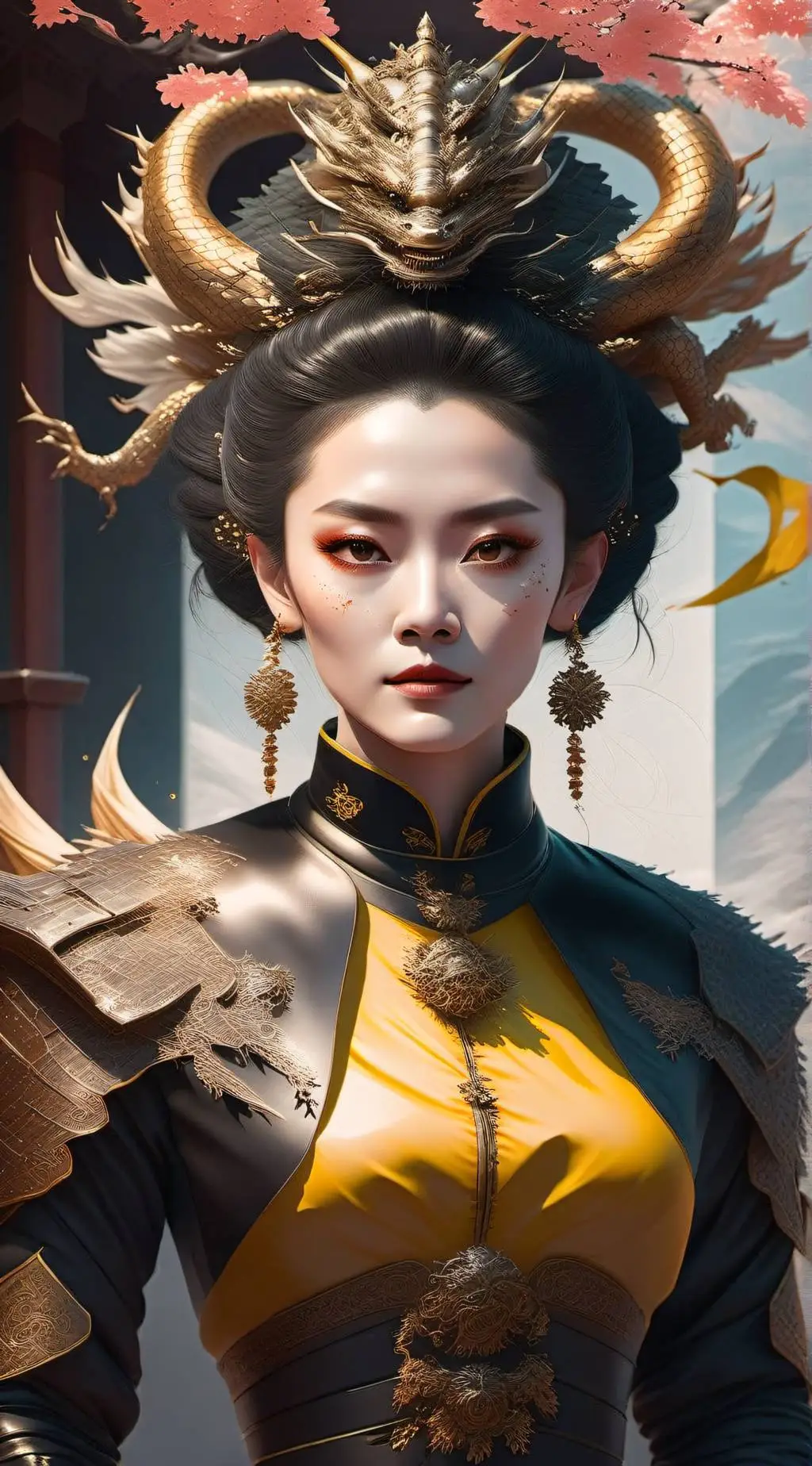 ai character: Empress Wu 武则天 background