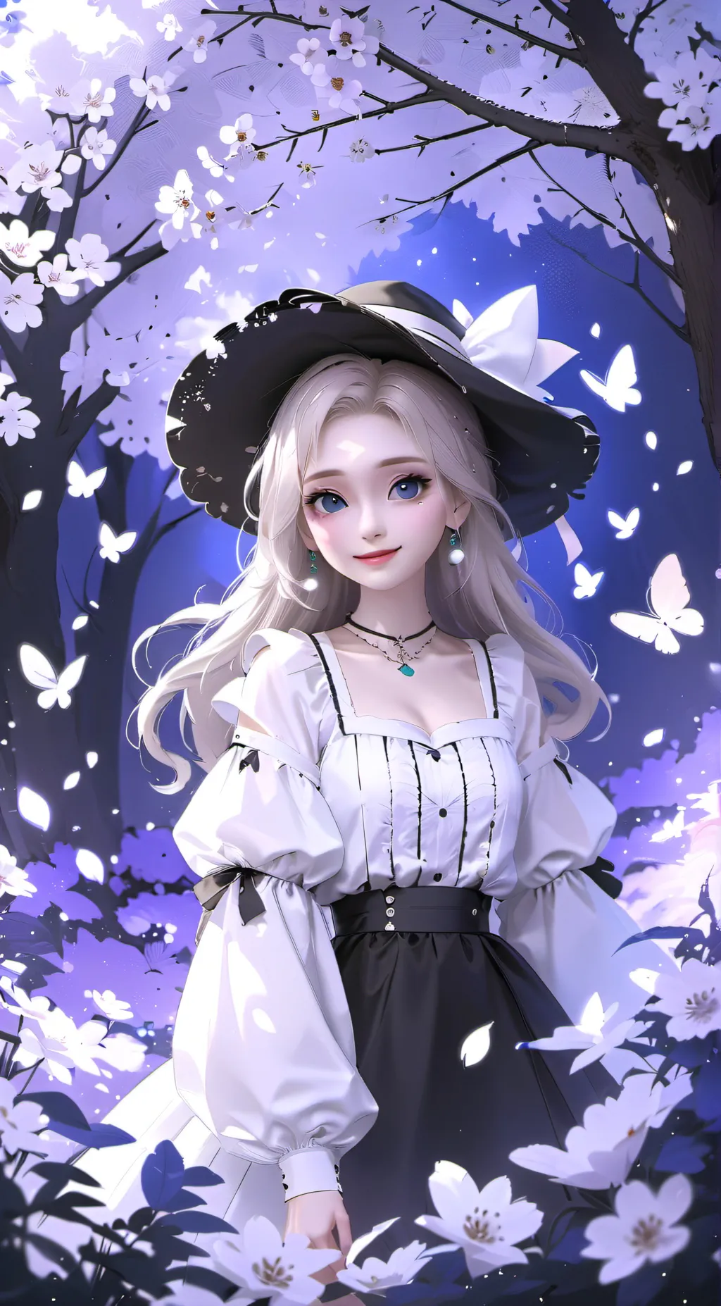 ai character: 𝐒𝐧𝐨𝐰𝐢𝐞 background