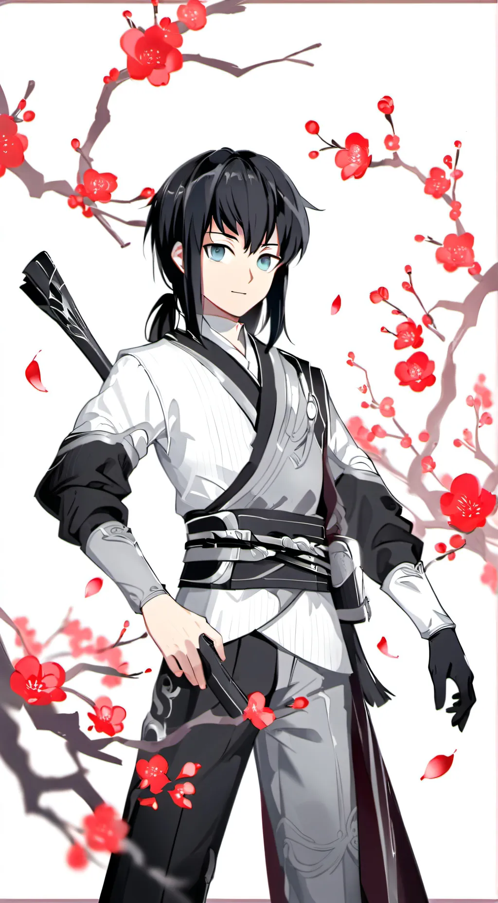 ai character: ✨muichiro ✨ background