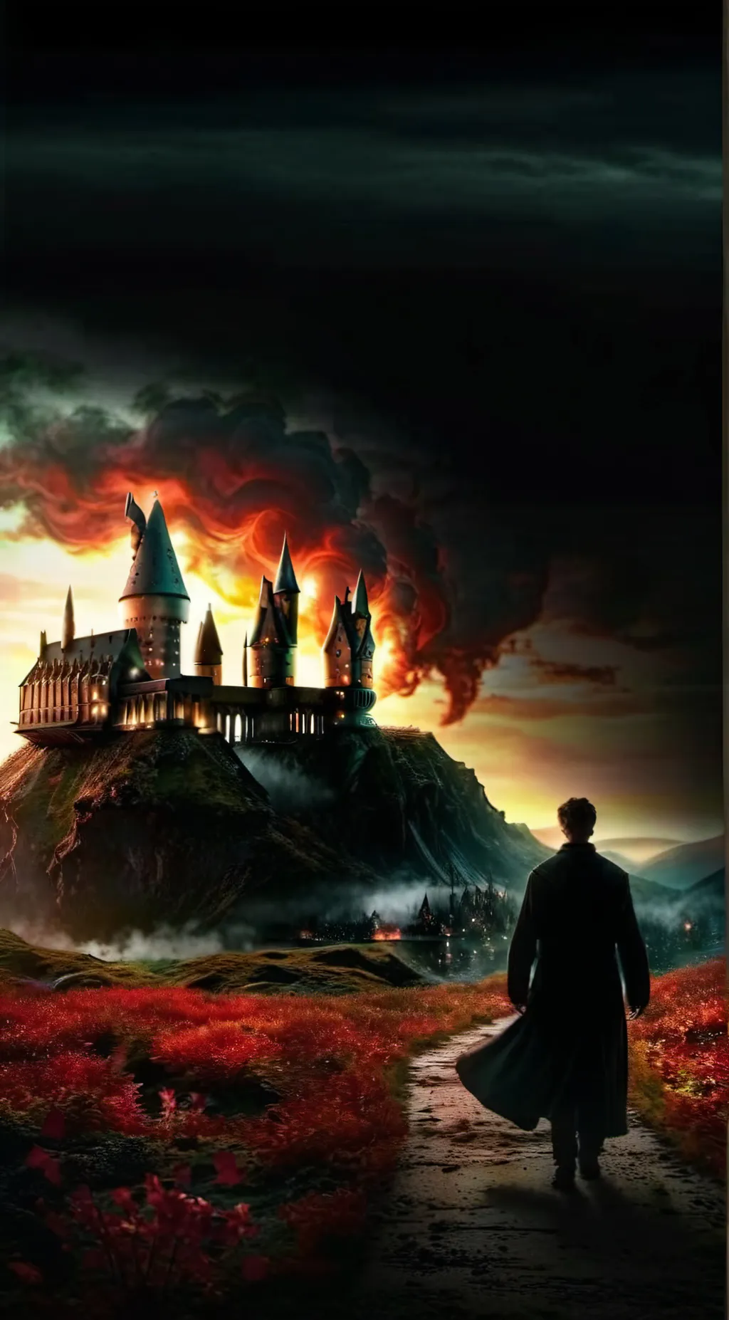 ai character: Hogwarts battle background