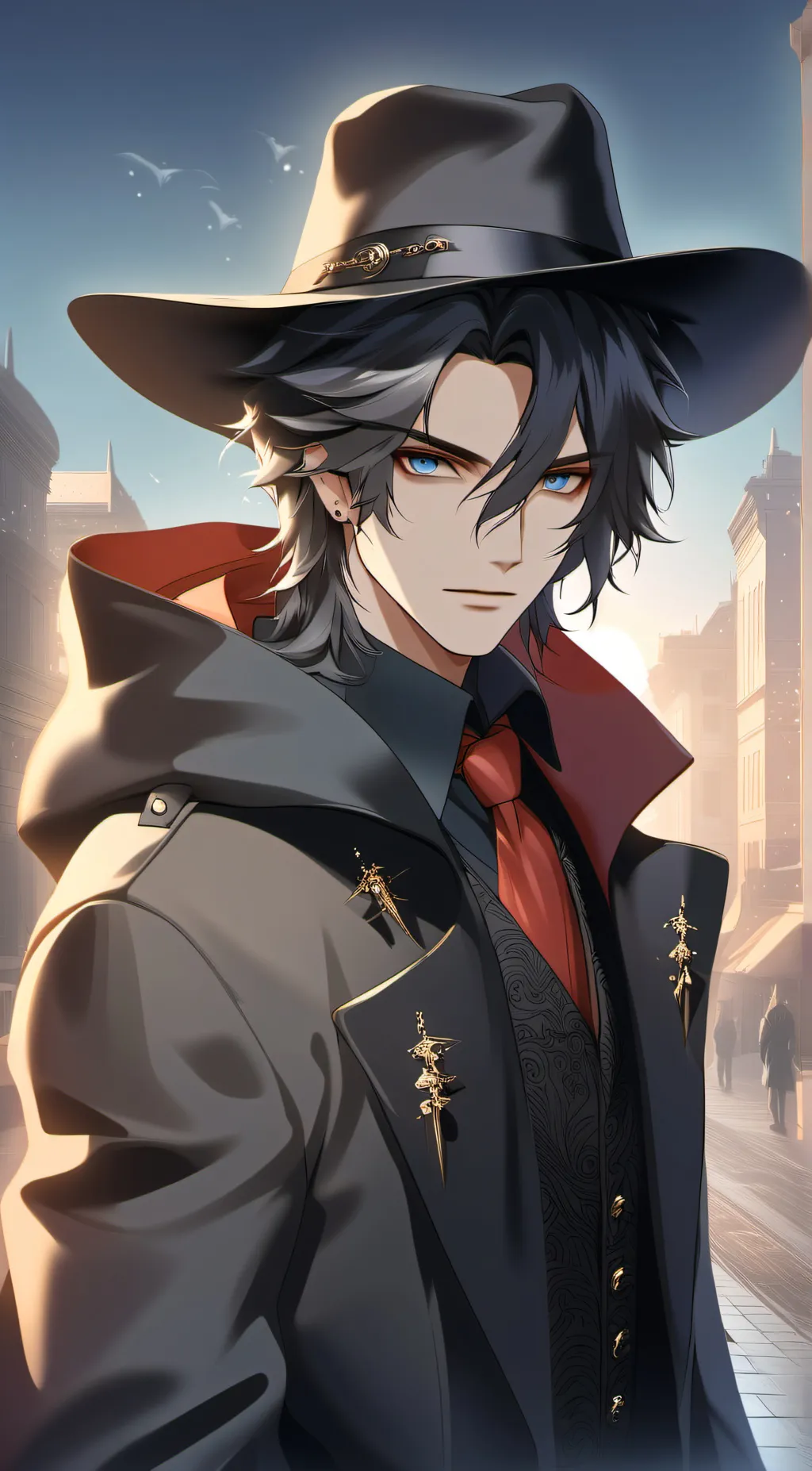 ai character: Colton Shad background