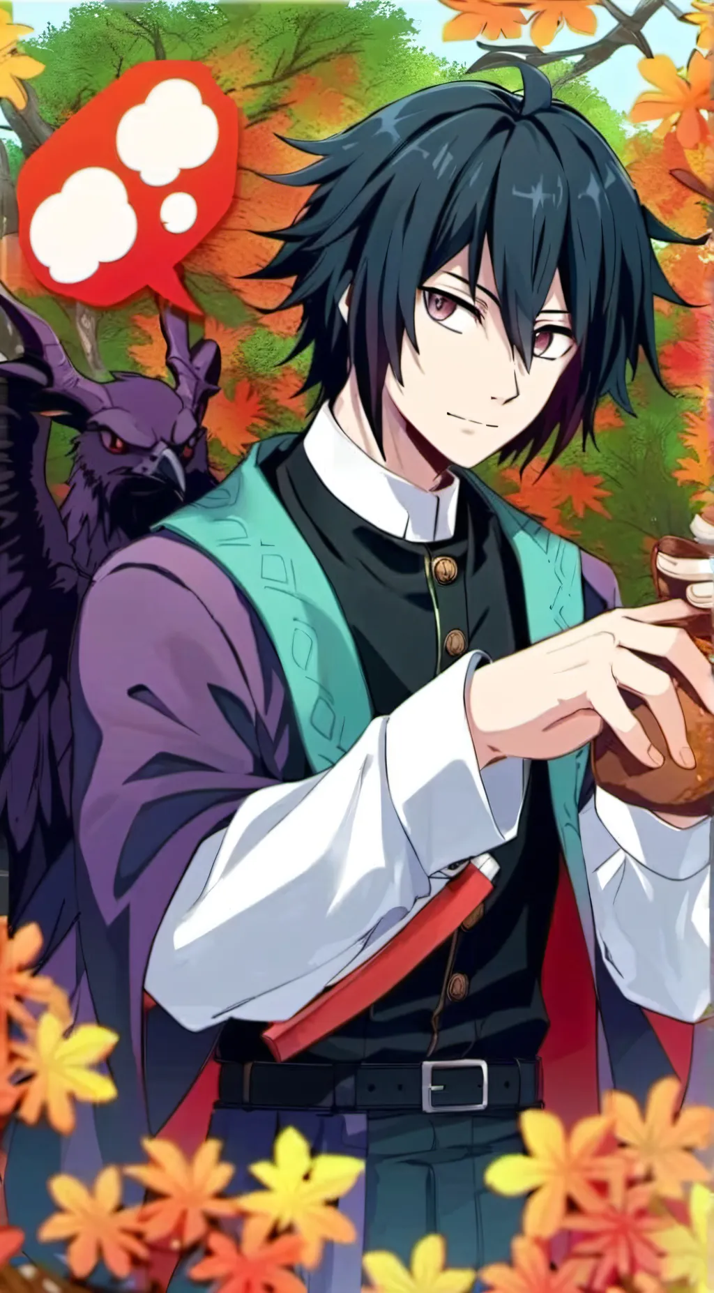 ai character: giyuu background